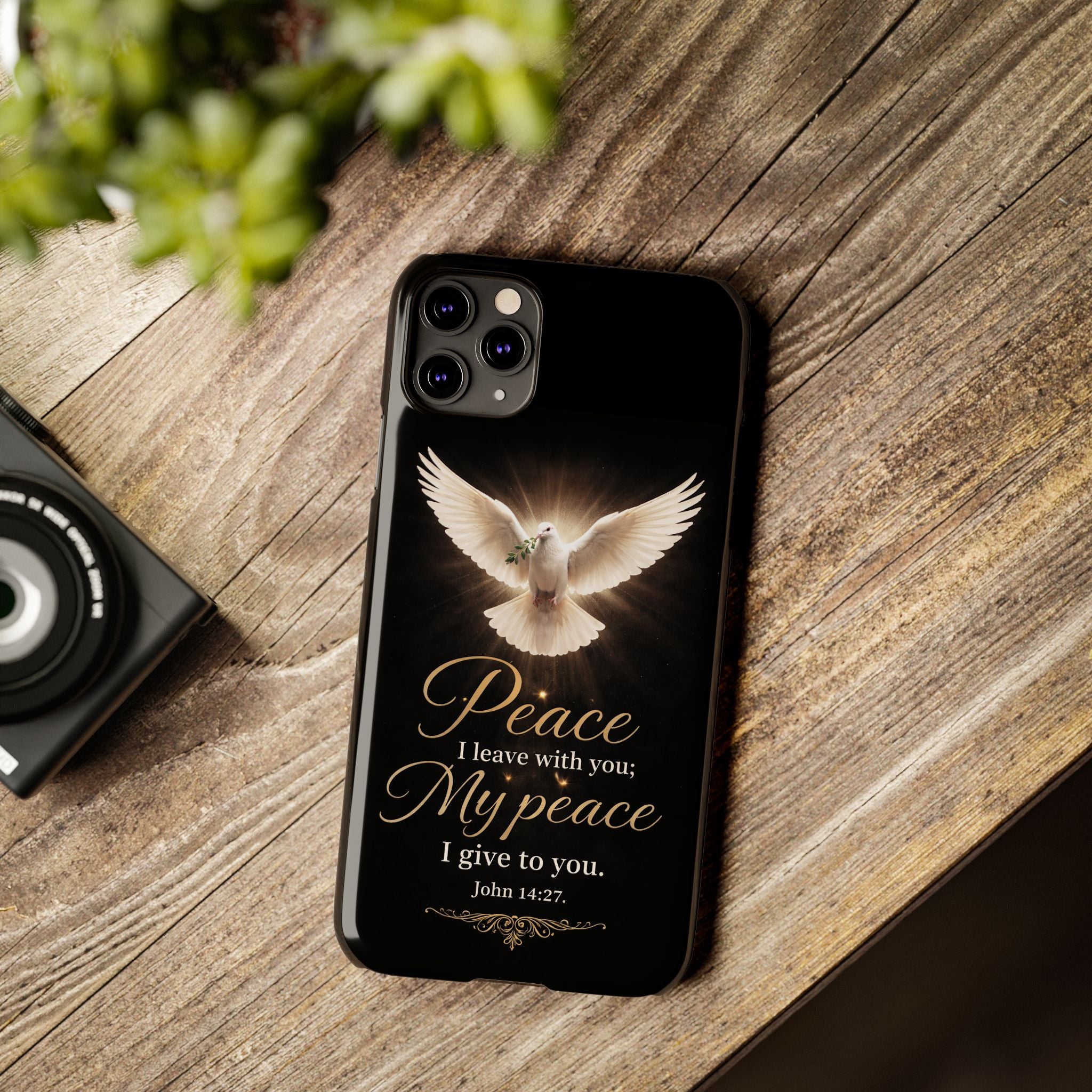 John 14:27 Slim Phone Cases