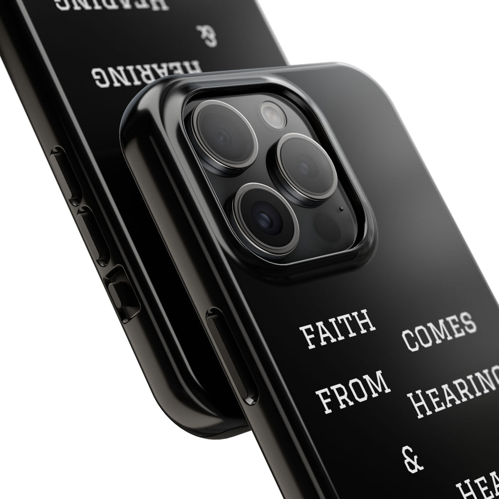 Romans 10:17 phone case