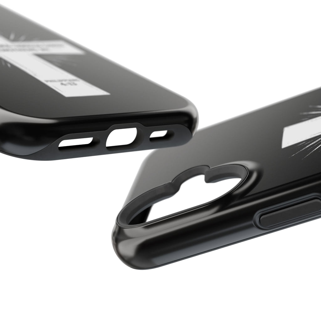 Philippians 4:13 Magnetic Impact-Resistant Cases