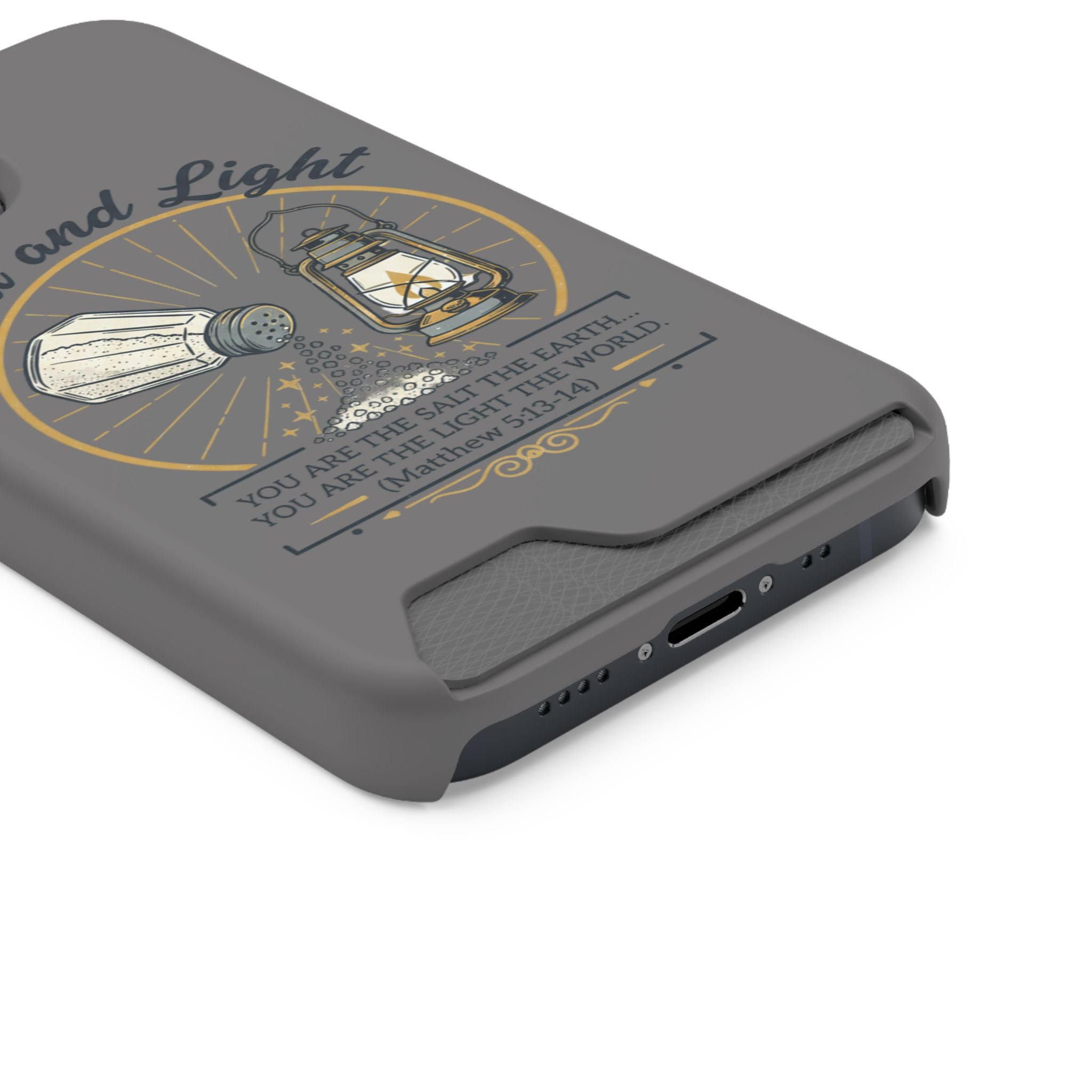Salt and Light phone case