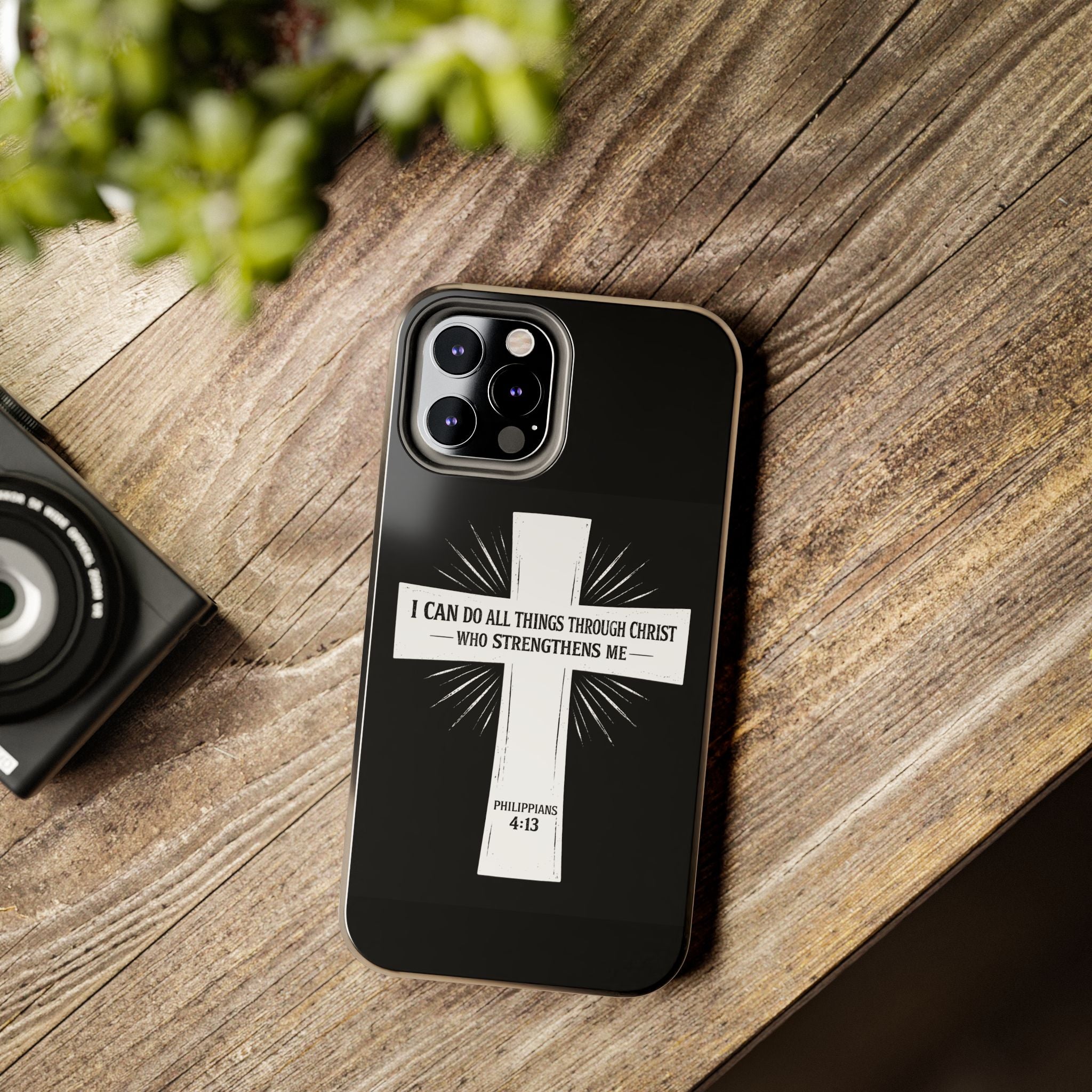 Philippians 4:13 Tough Phone Cases