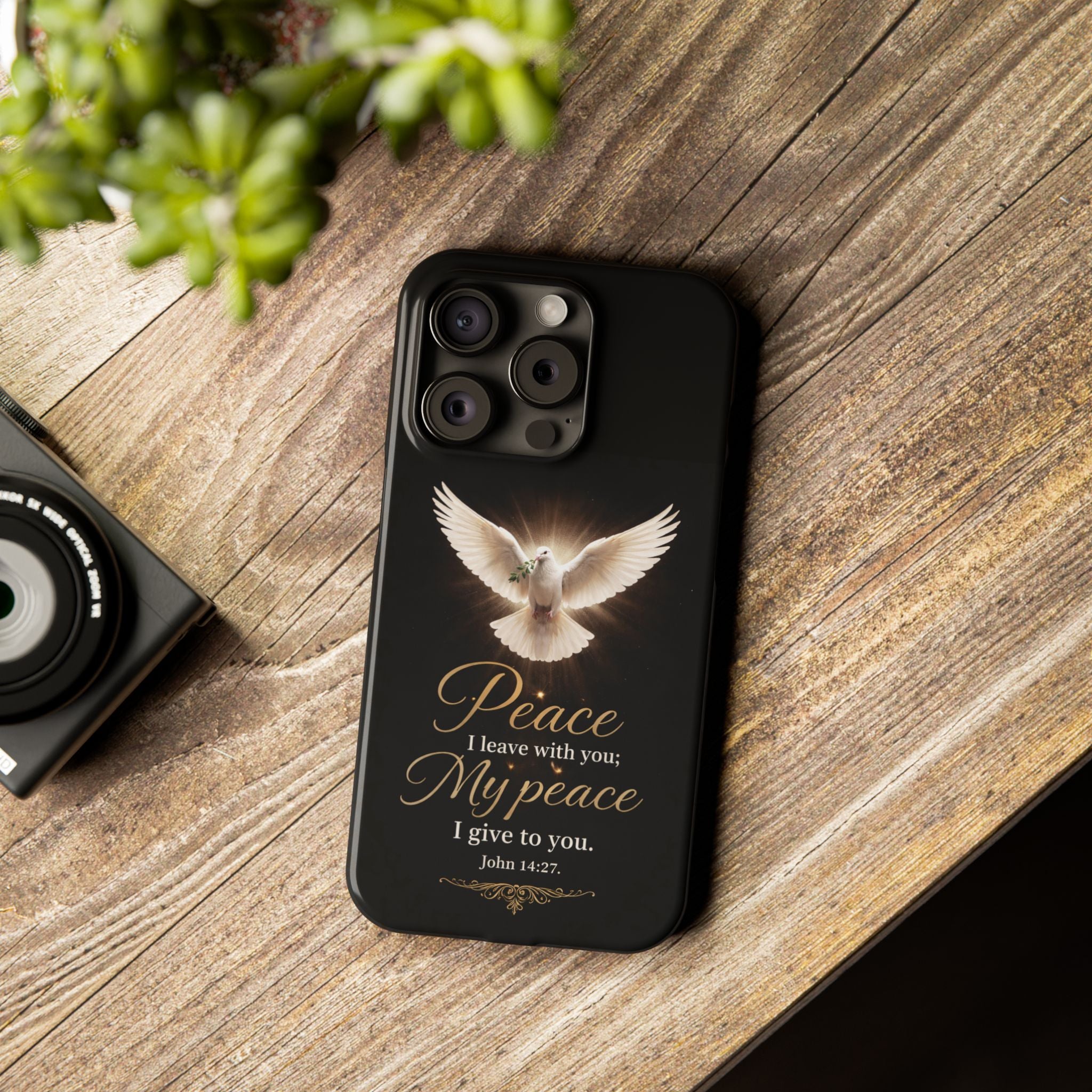 John 14:27 Slim Phone Cases