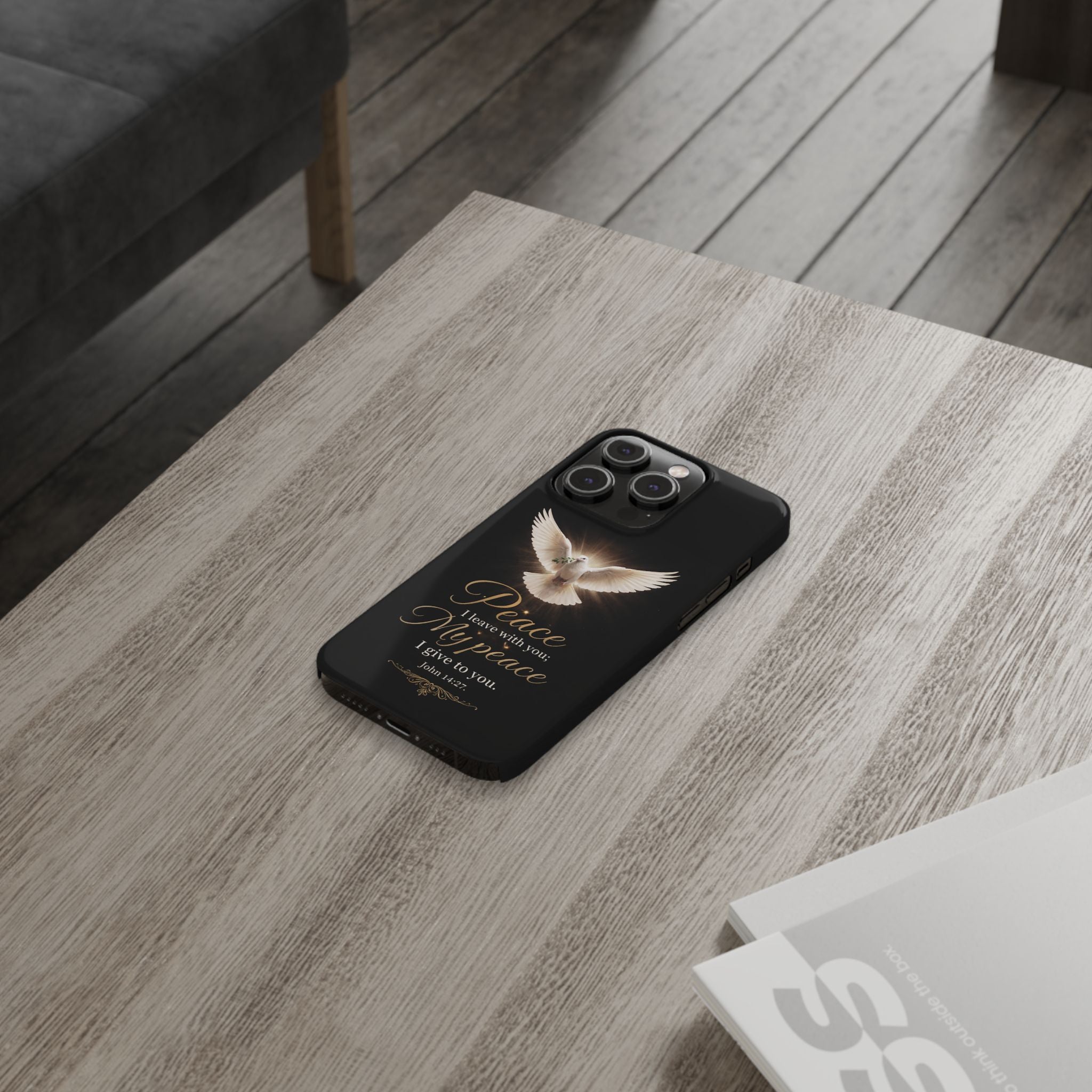 John 14:27 Slim Phone Cases