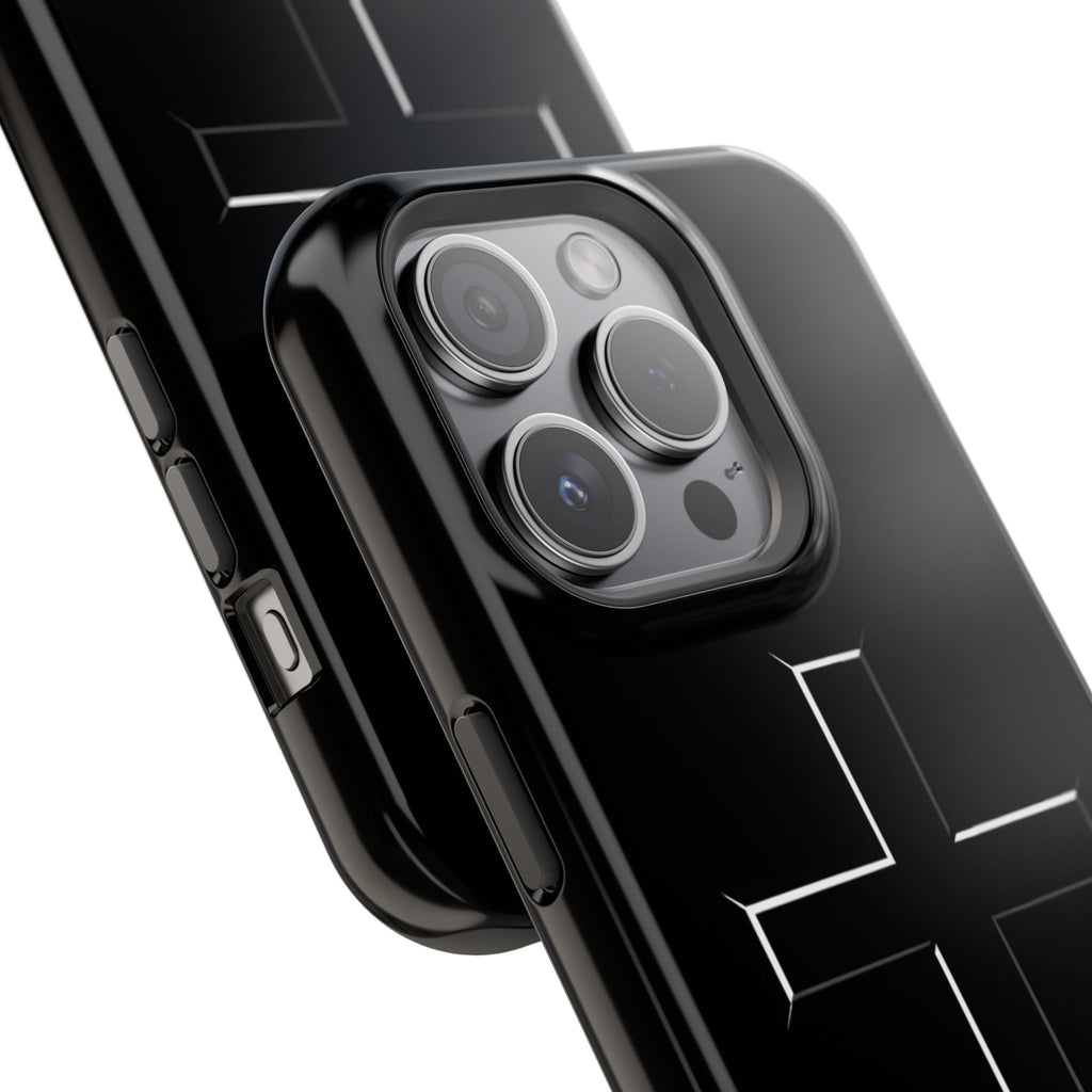 Cross Magnetic Impact-Resistant Cases