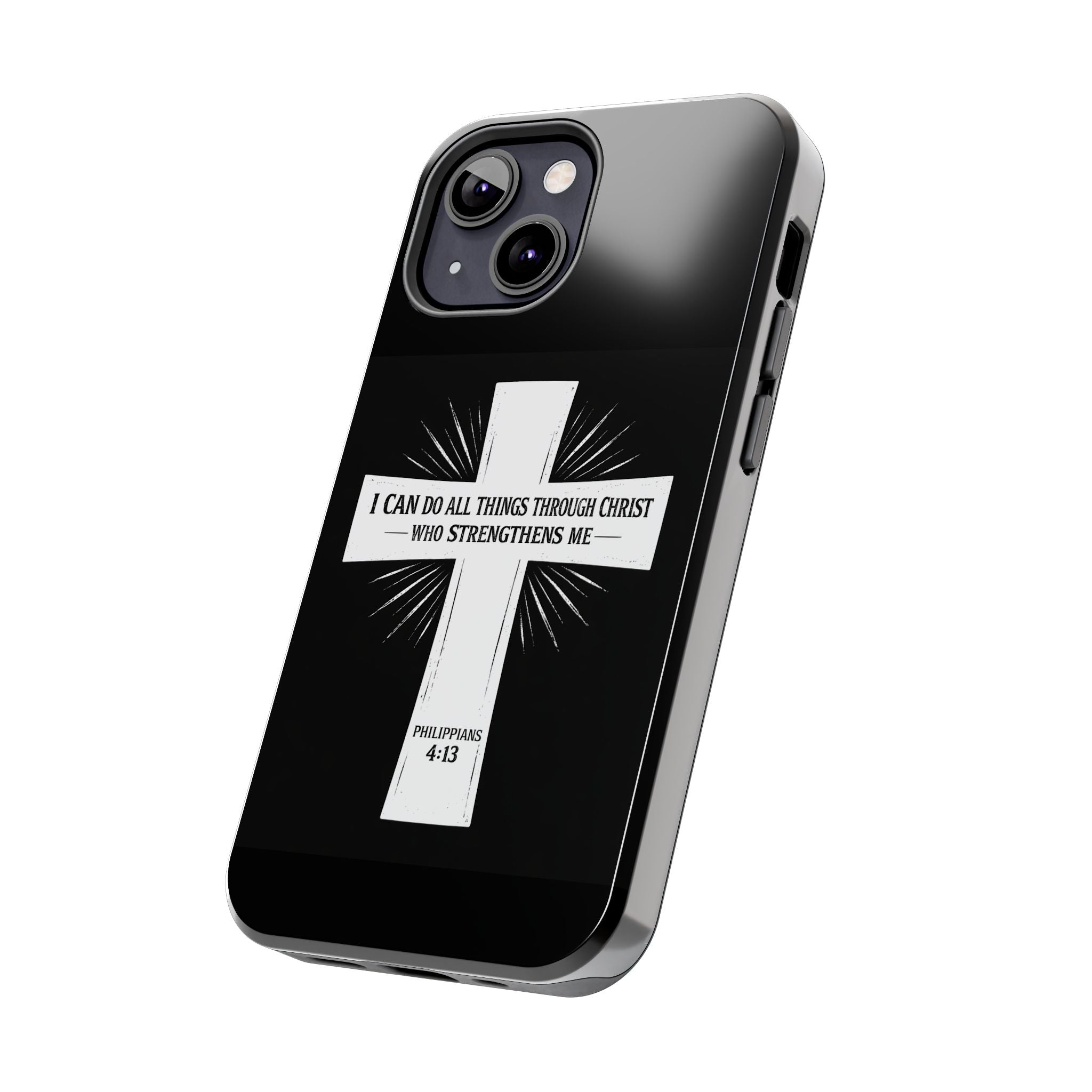 Philippians 4:13 Tough Phone Cases