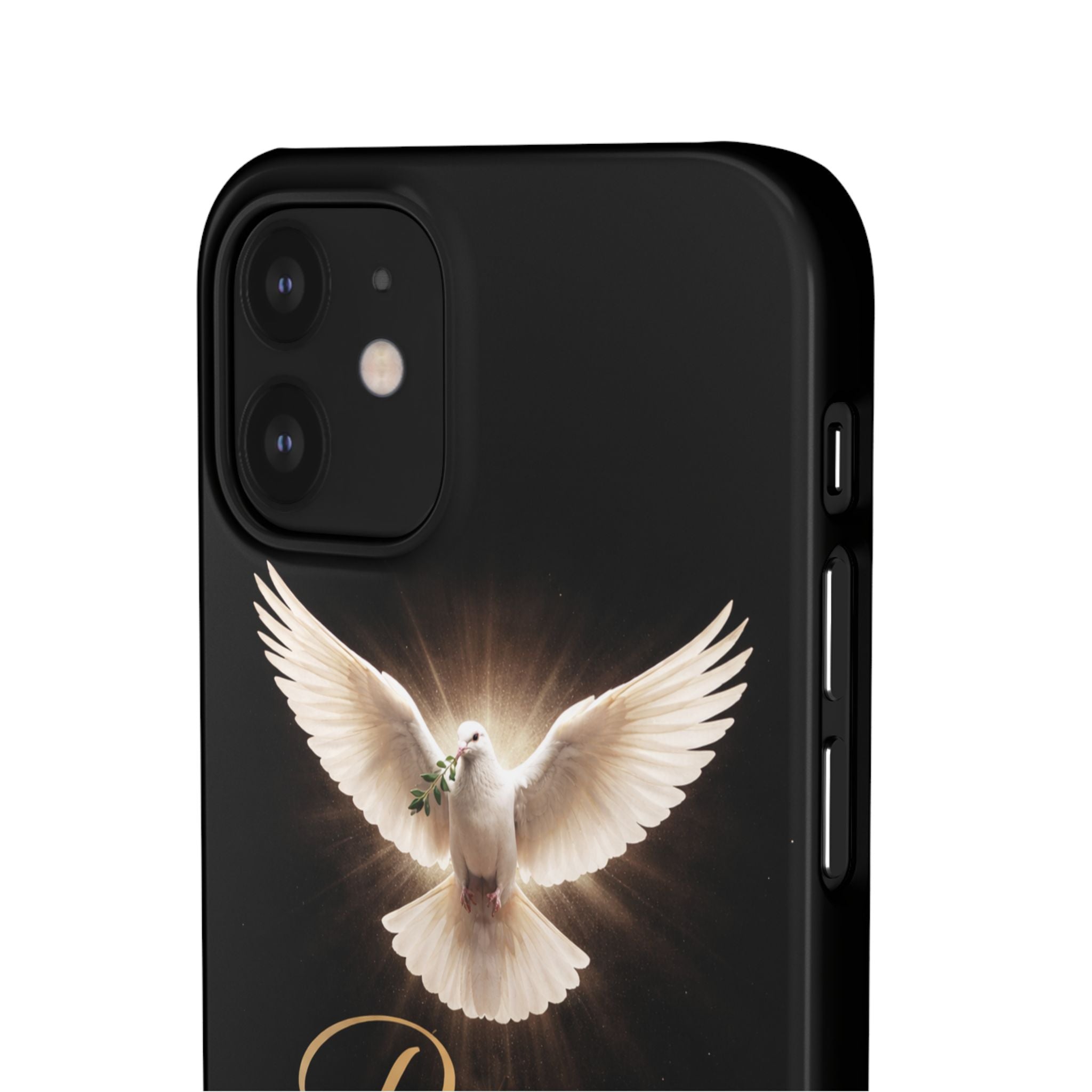 Dove with John 14:27 with Snap Cases