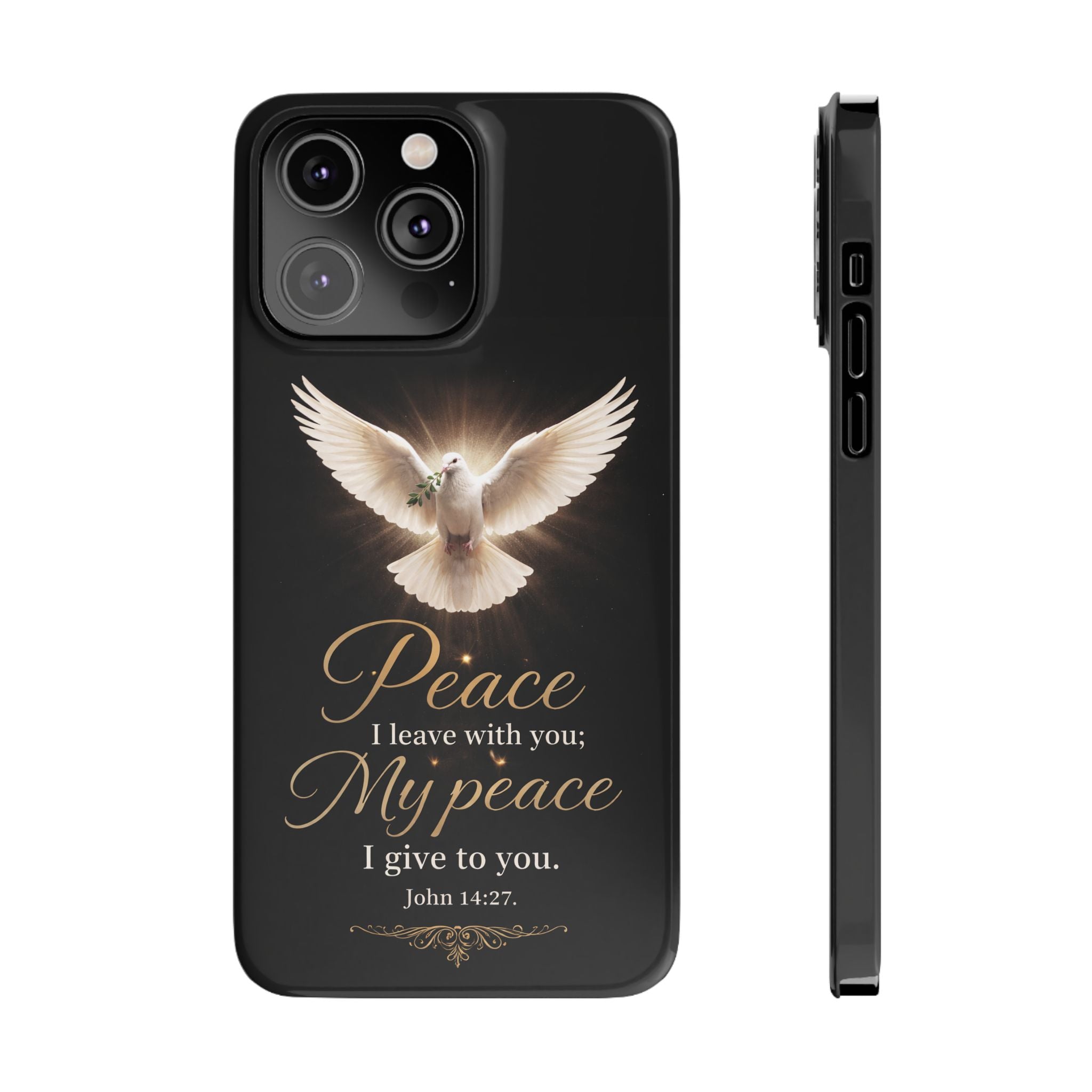 John 14:27 Slim Phone Cases