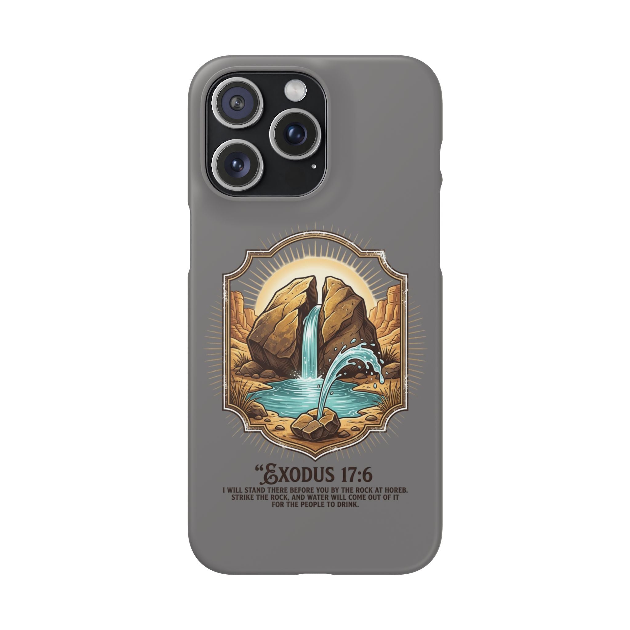 Exodus 17:6 Snap Cases