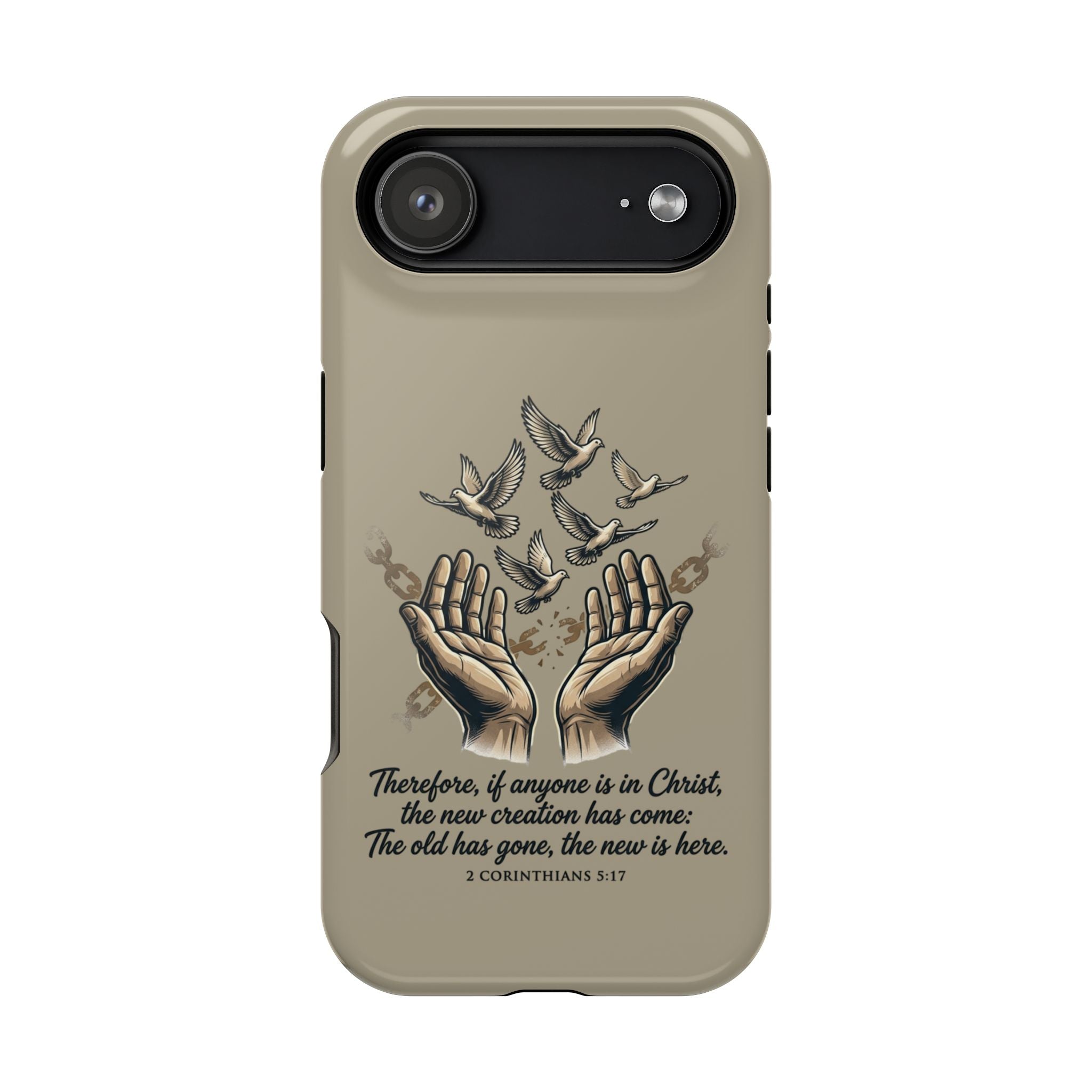 2 Corinthians 5:17 Magnetic Impact-Resistant Cases