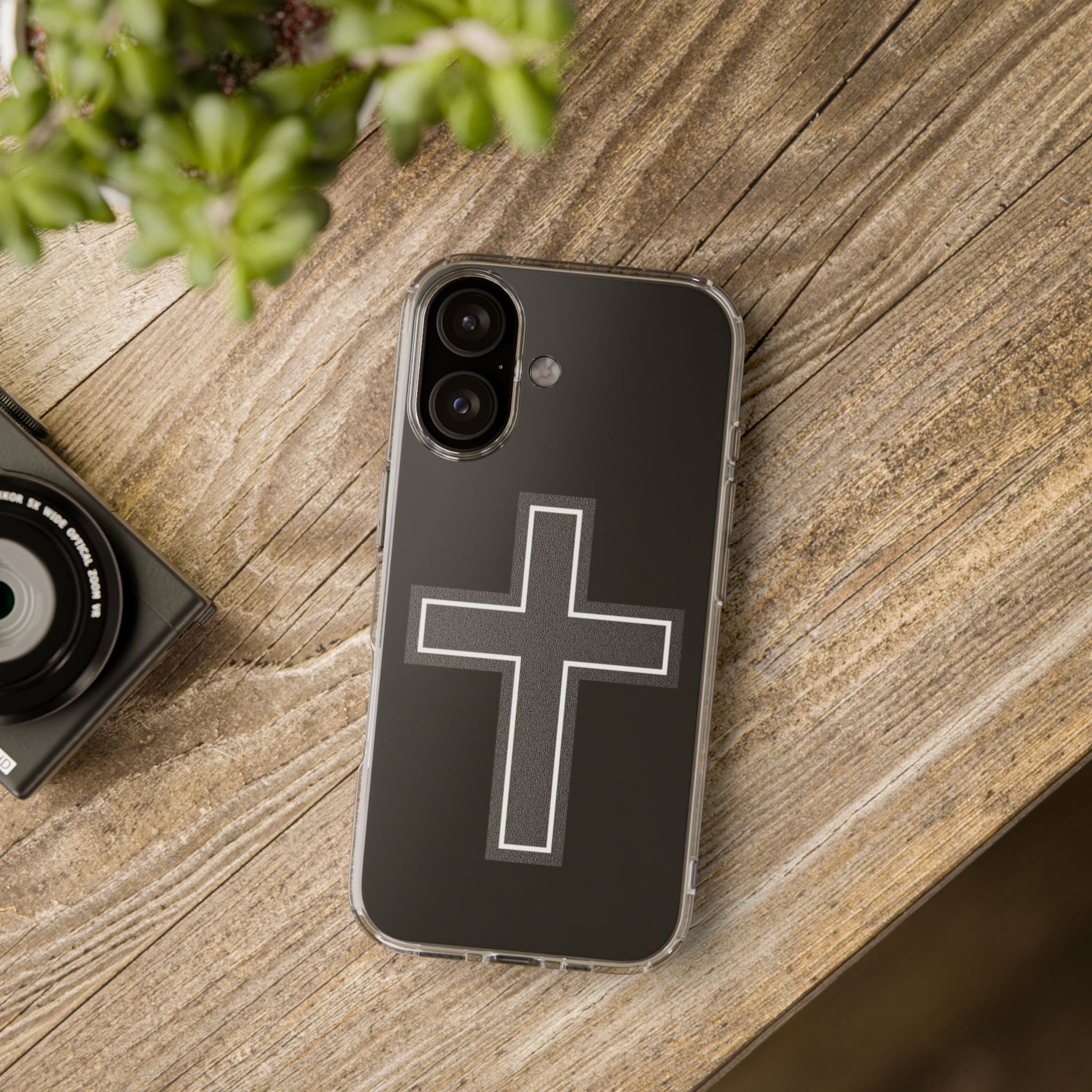 Cross Clear Impact-Resistant Cases