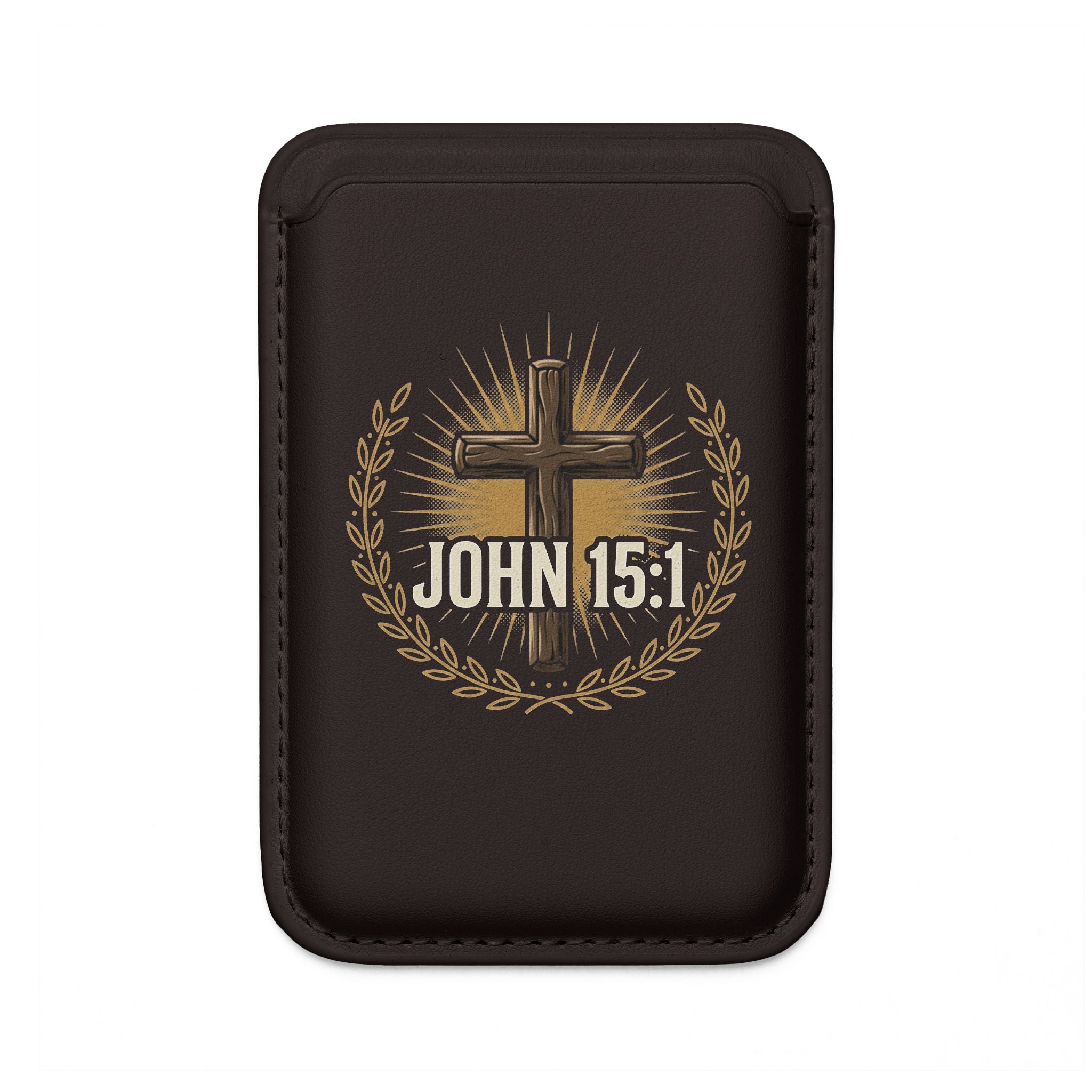 John 15:1 Vegan Wallet (Magsafe® Compatible)