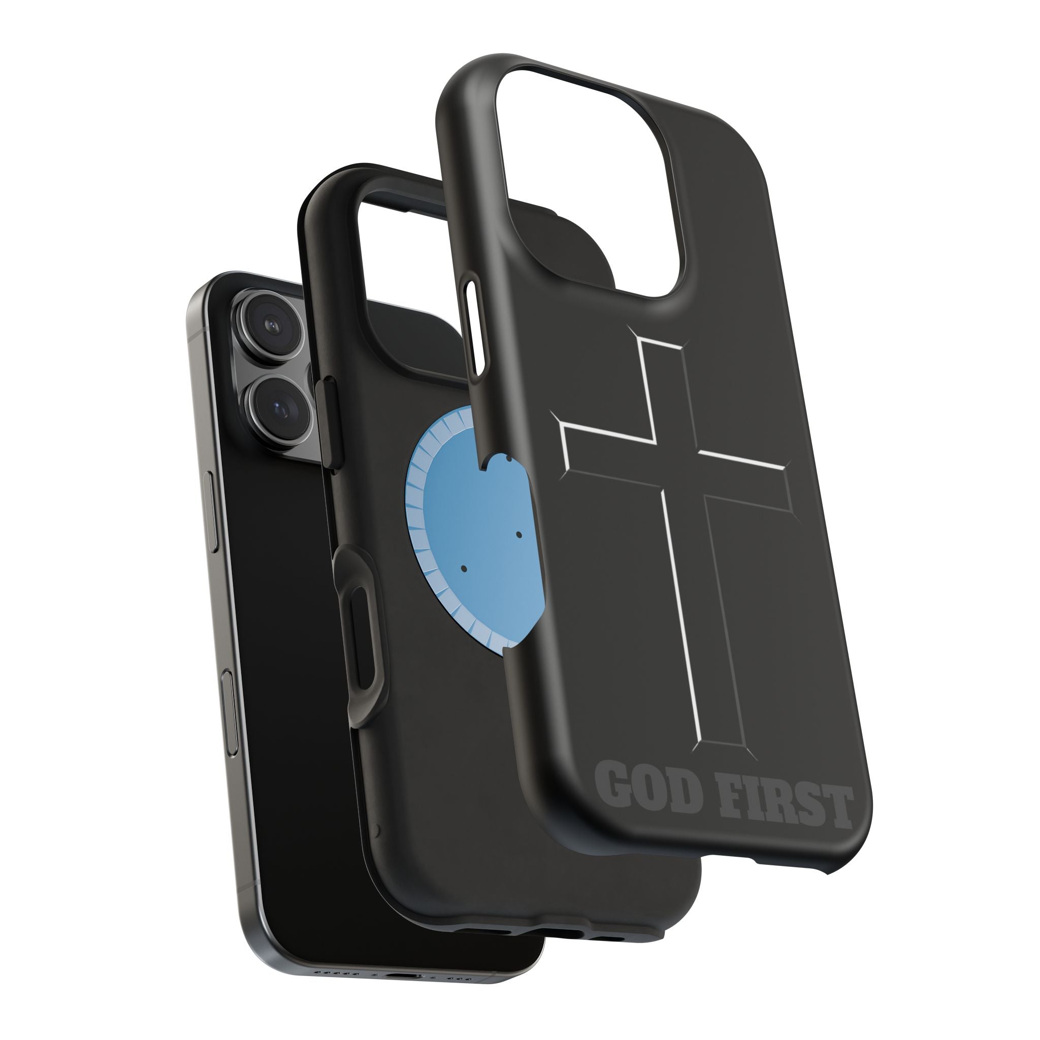 Cross Magnetic Impact-Resistant Cases