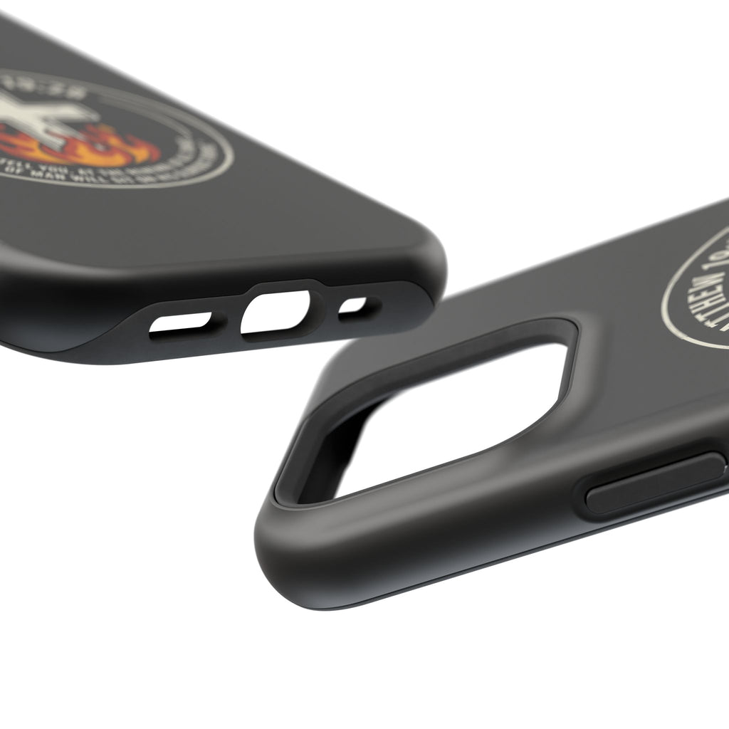 Matthew 19:28 with Cross Magnetic Impact-Resistant Cases