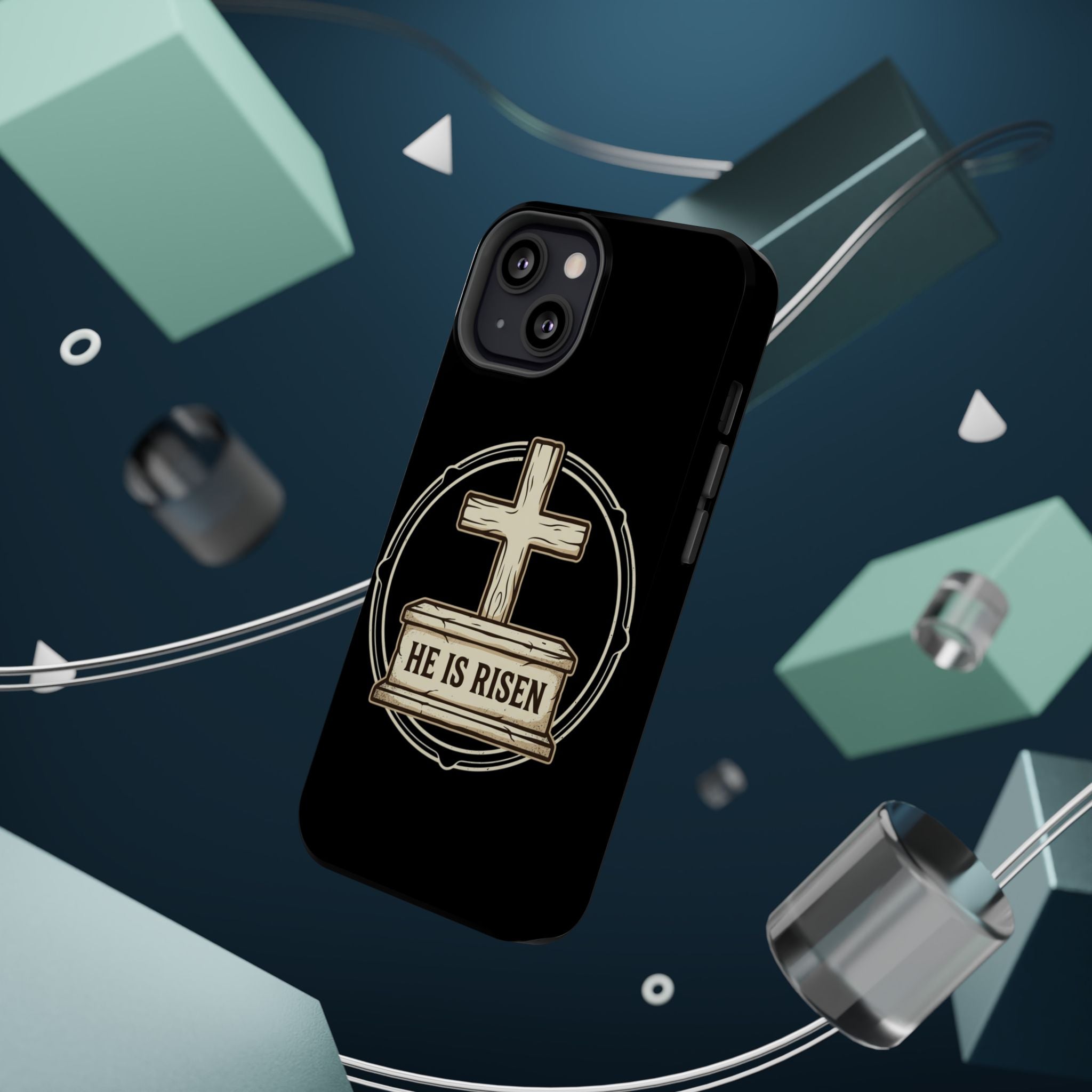 He is Risen Magnetic Impact-Resistant Cases