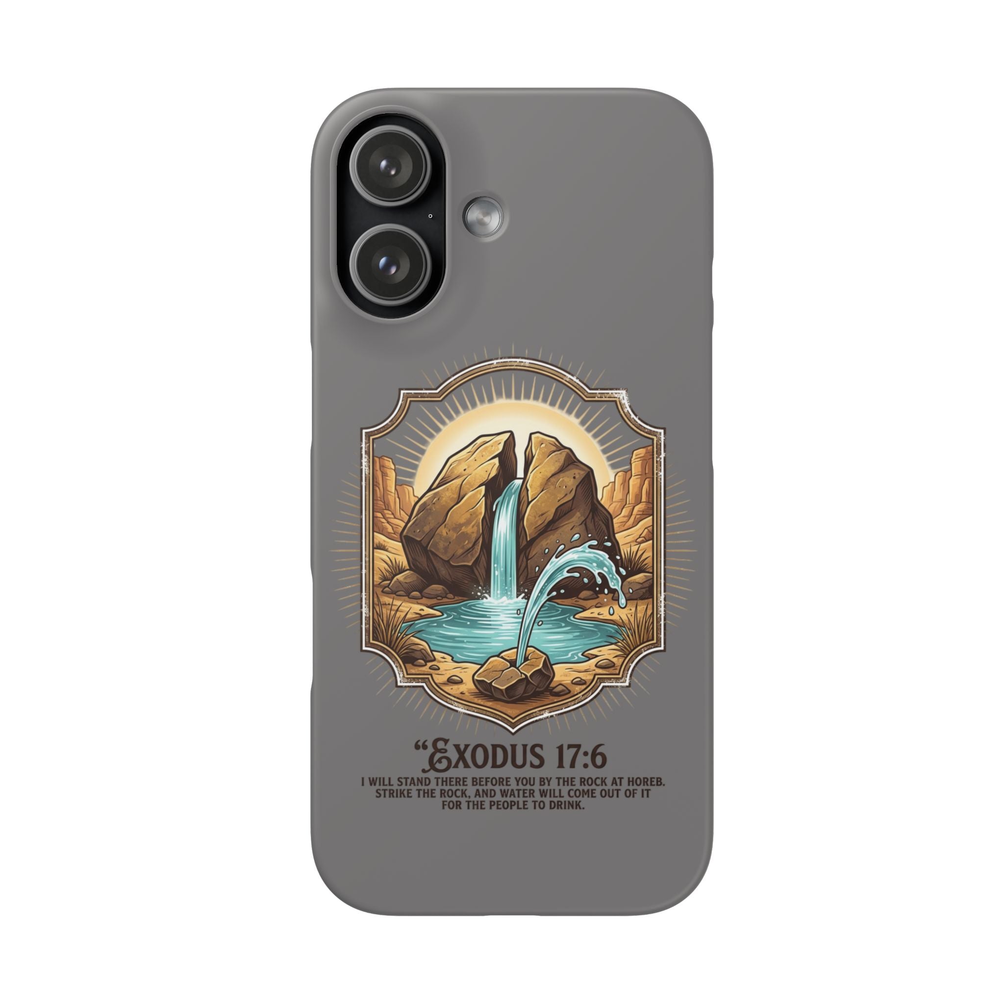 Exodus 17:6 Snap Cases