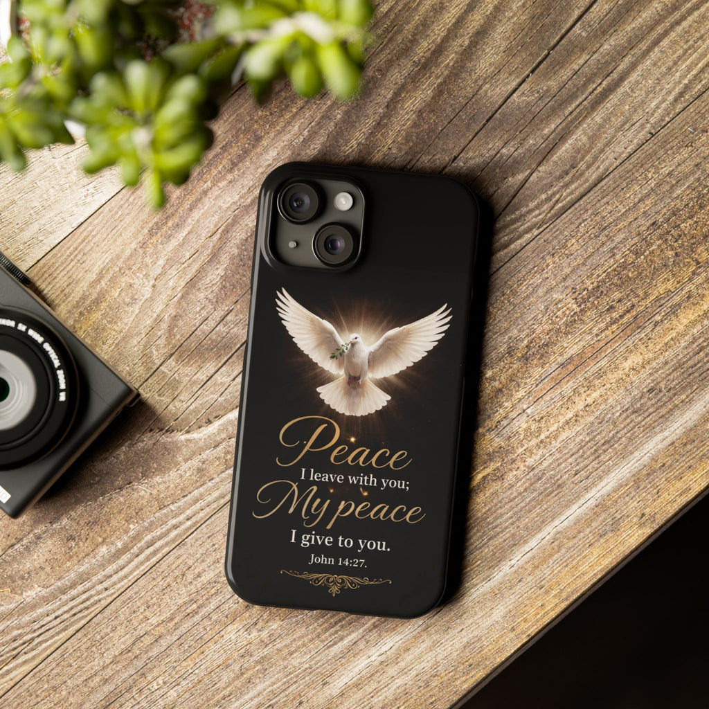 John 14:27 Slim Phone Cases