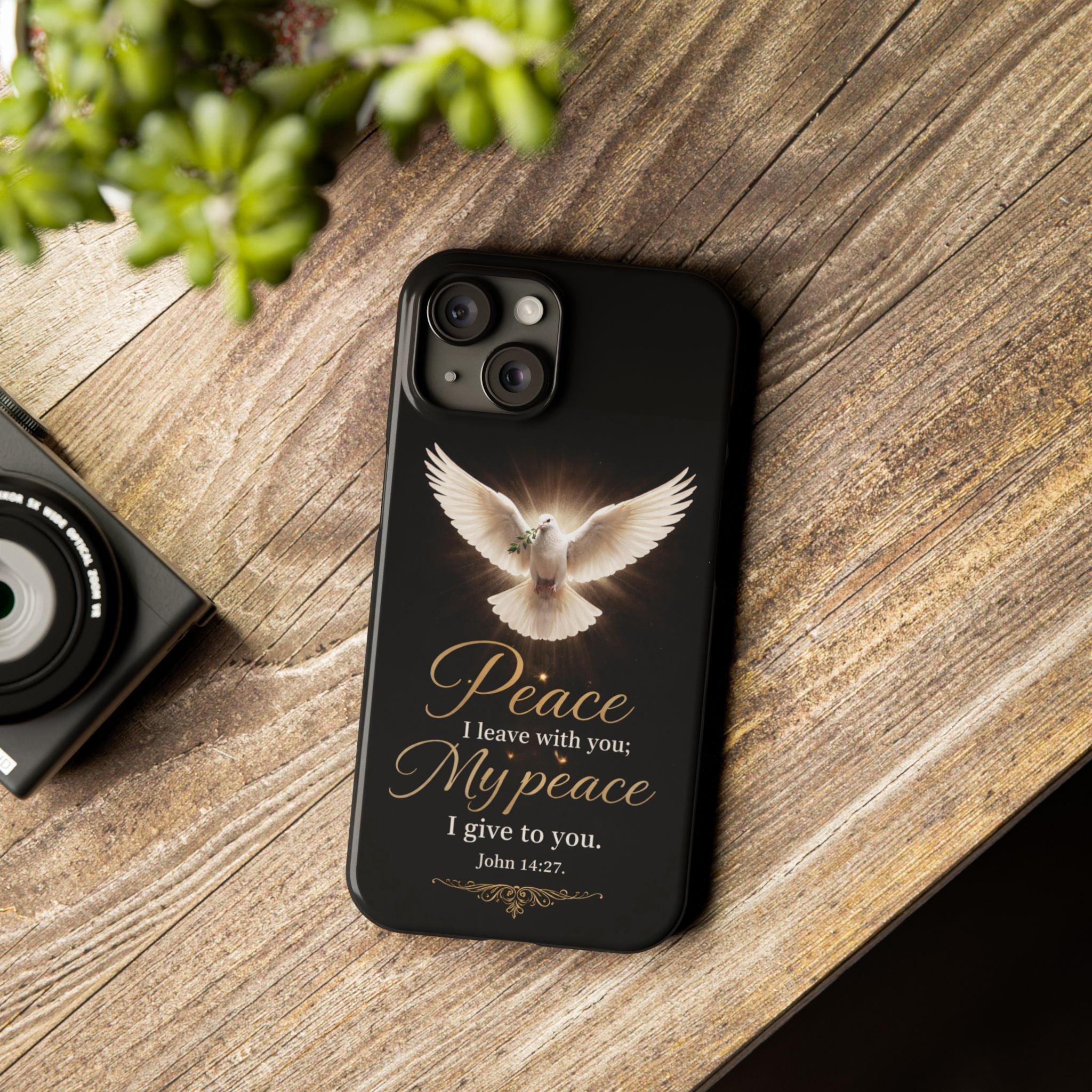 John 14:27 Slim Phone Cases