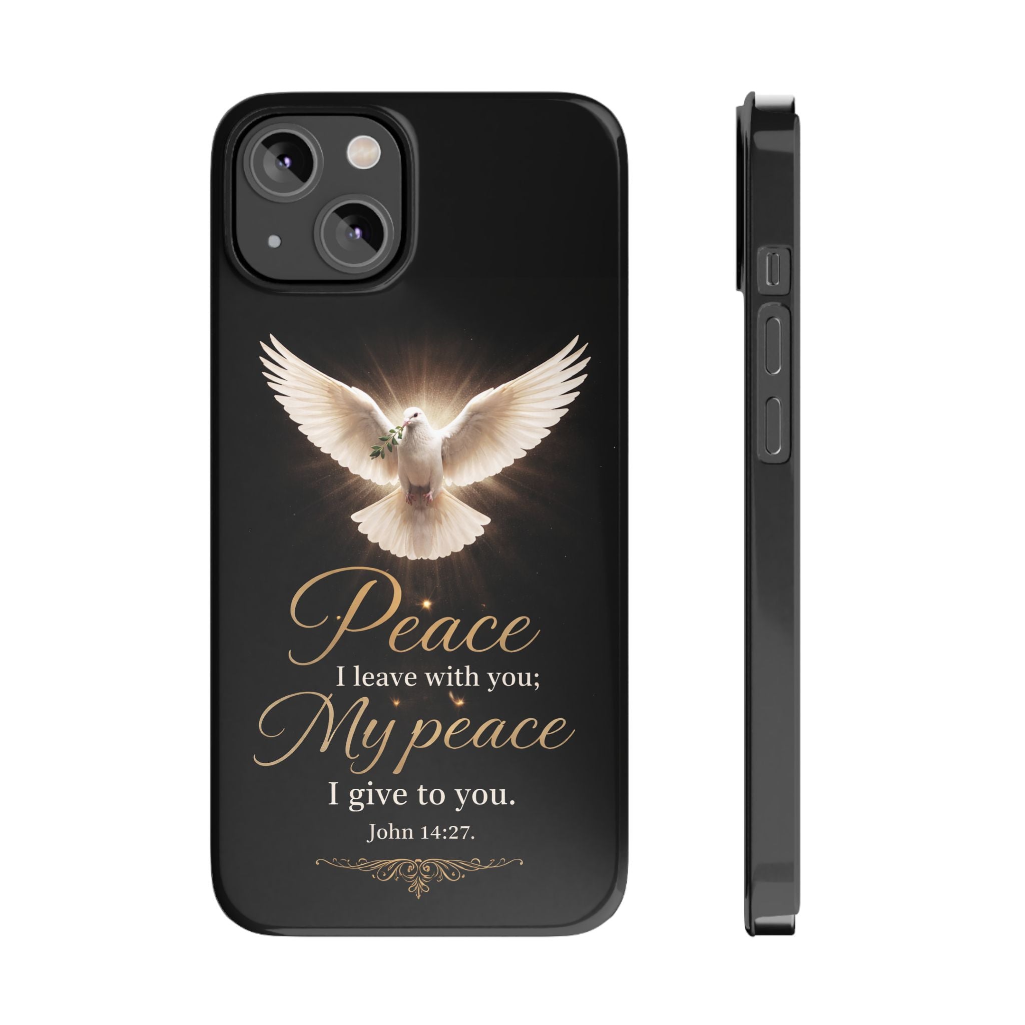 John 14:27 Slim Phone Cases
