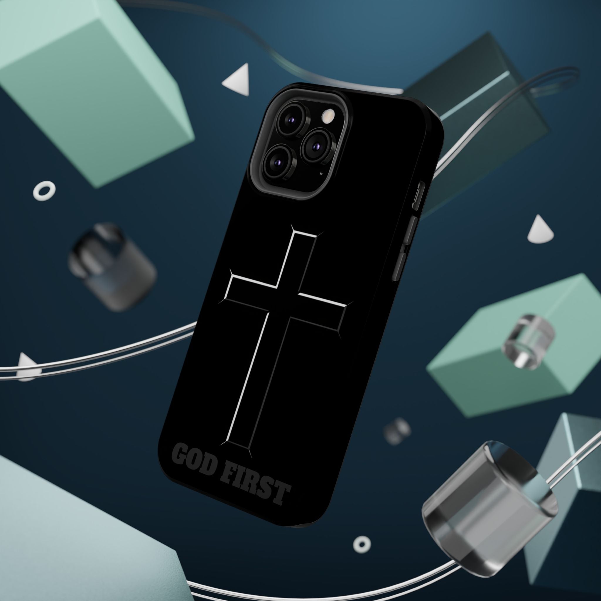Cross Magnetic Impact-Resistant Cases