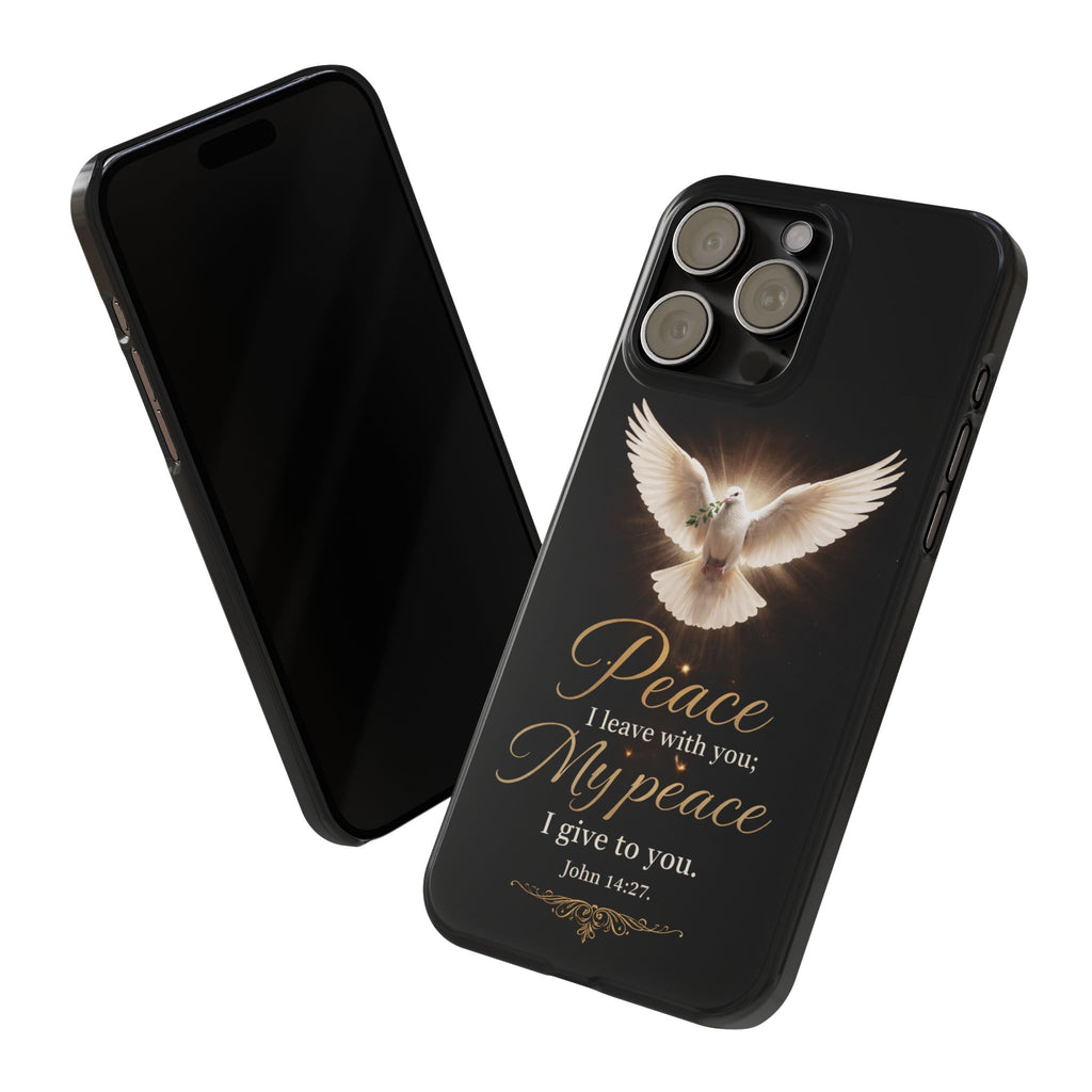 John 14:27 Slim Phone Cases