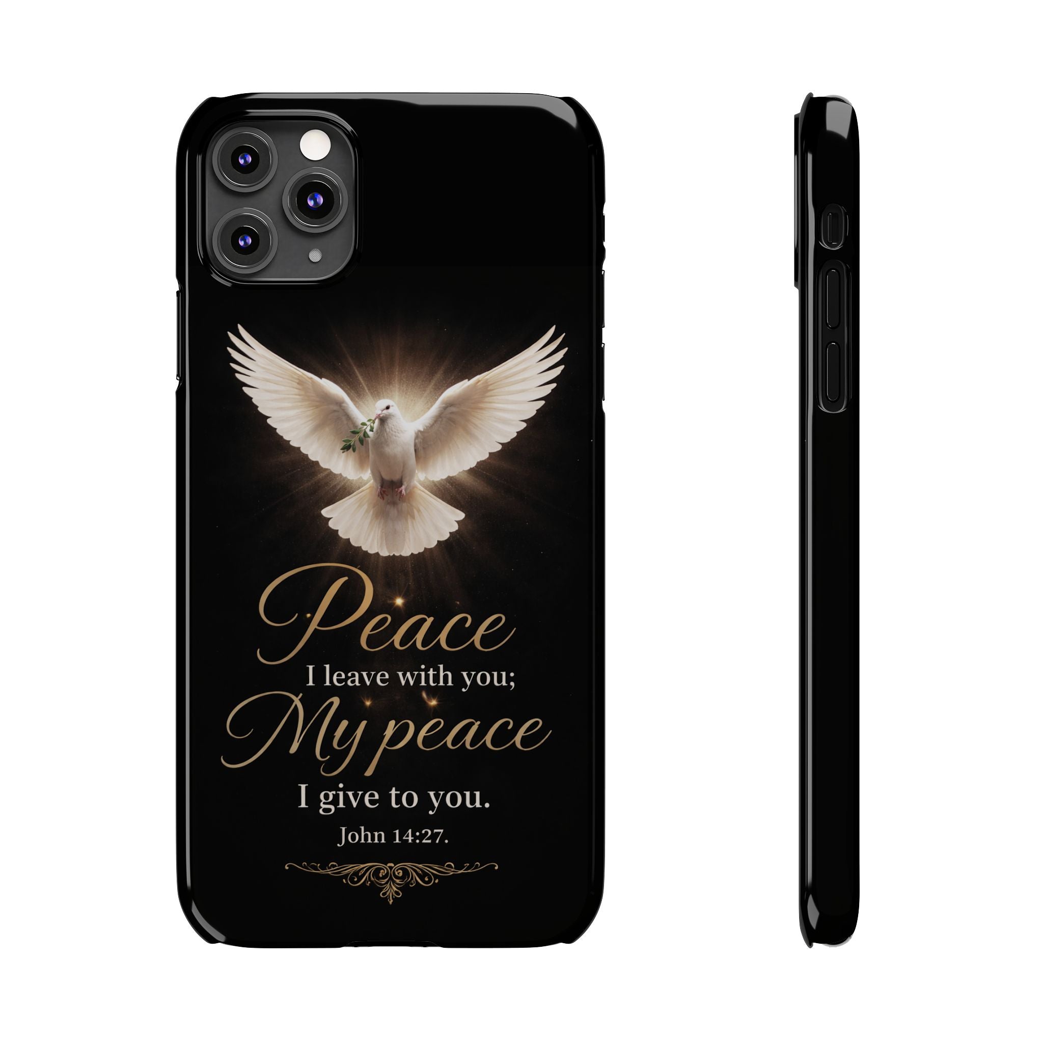 John 14:27 Slim Phone Cases