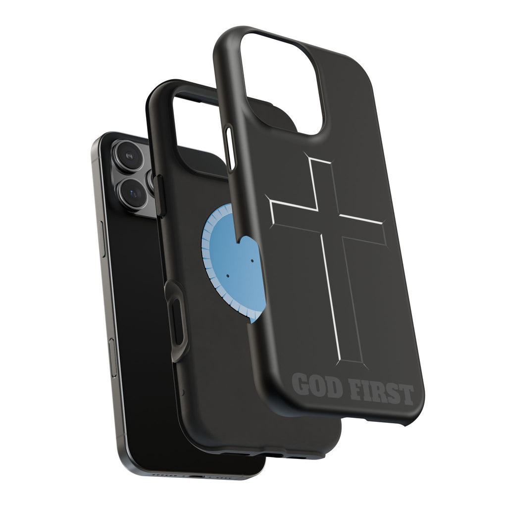 Cross Magnetic Impact-Resistant Cases