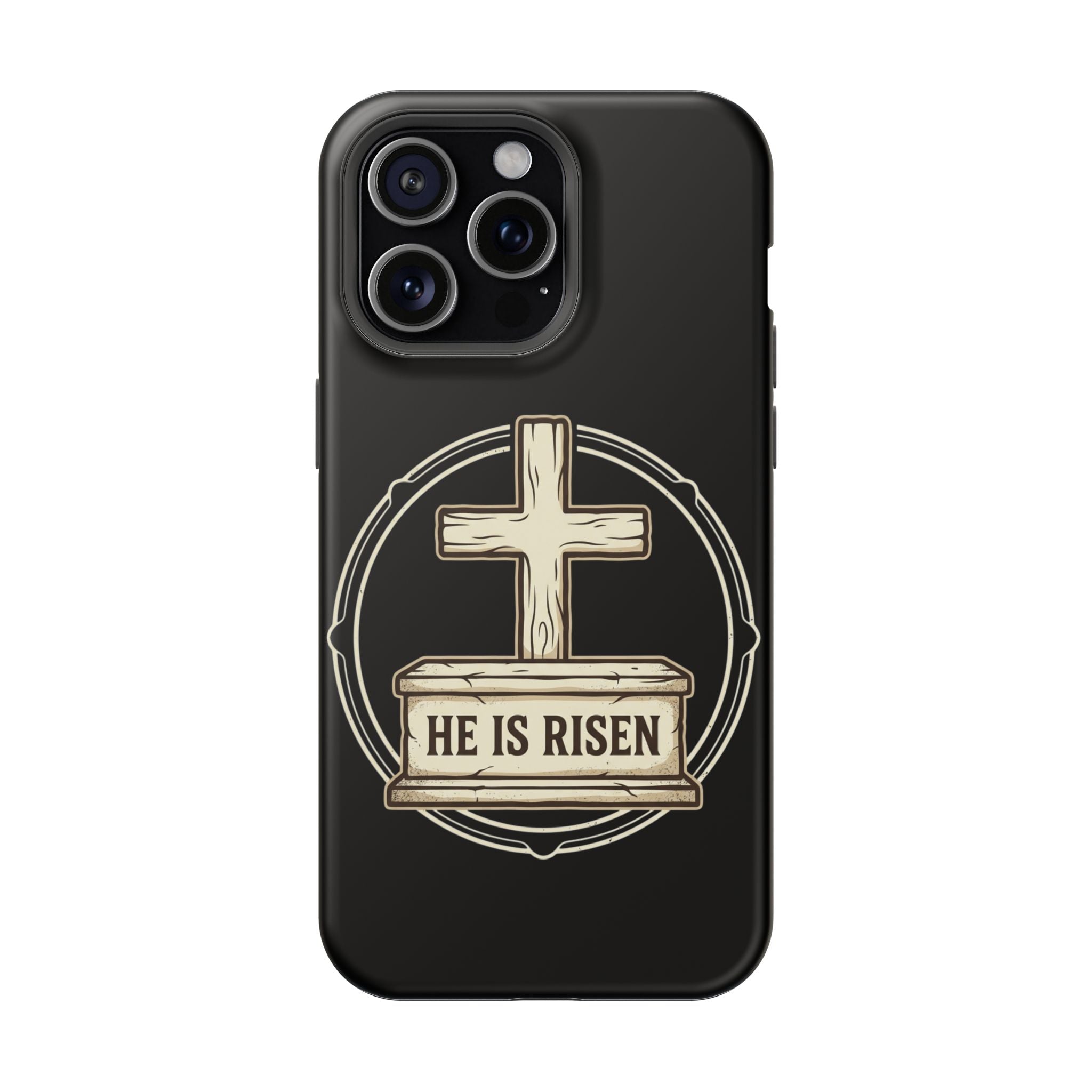 He is Risen Magnetic Impact-Resistant Cases