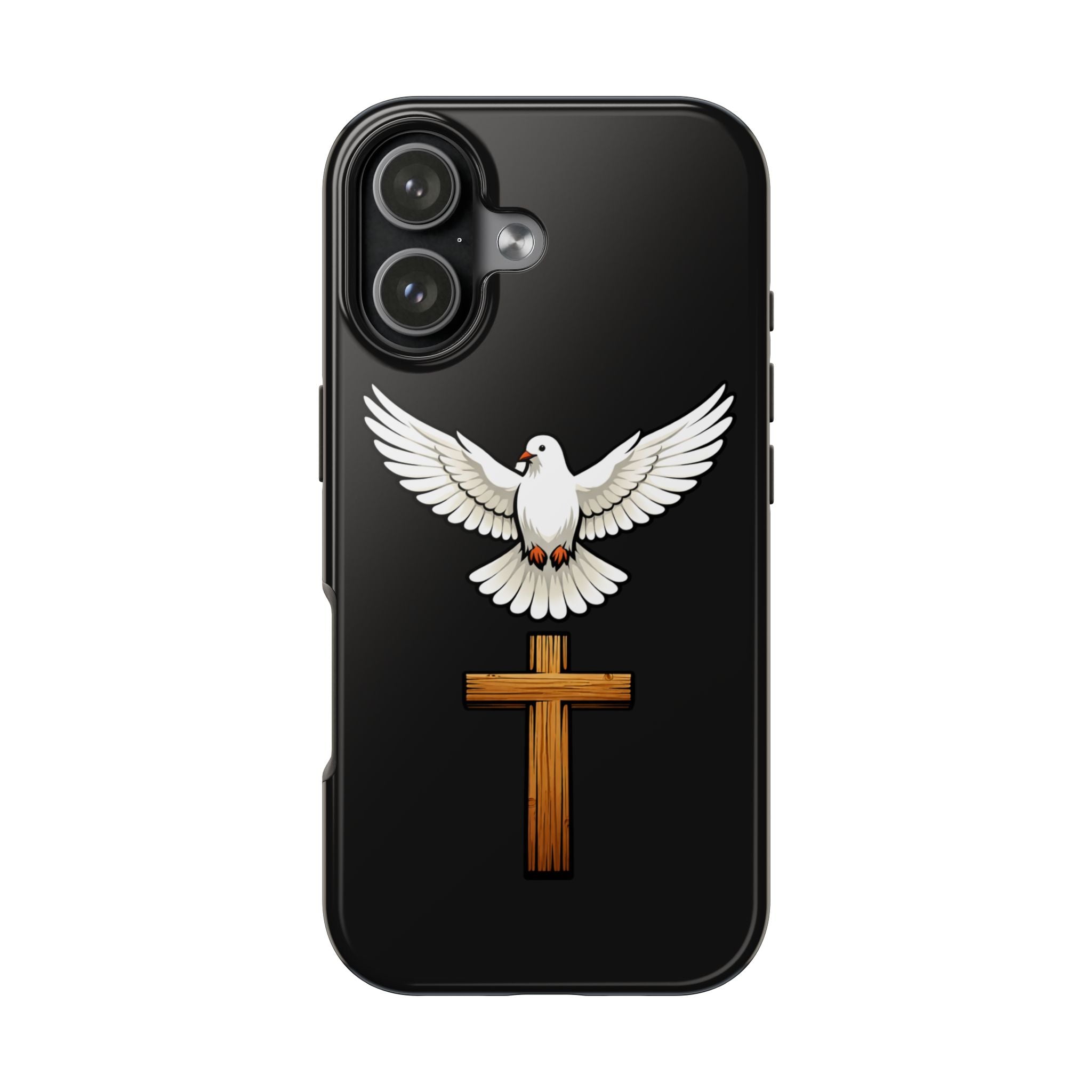 Dove and Cross Tough Phone Cases