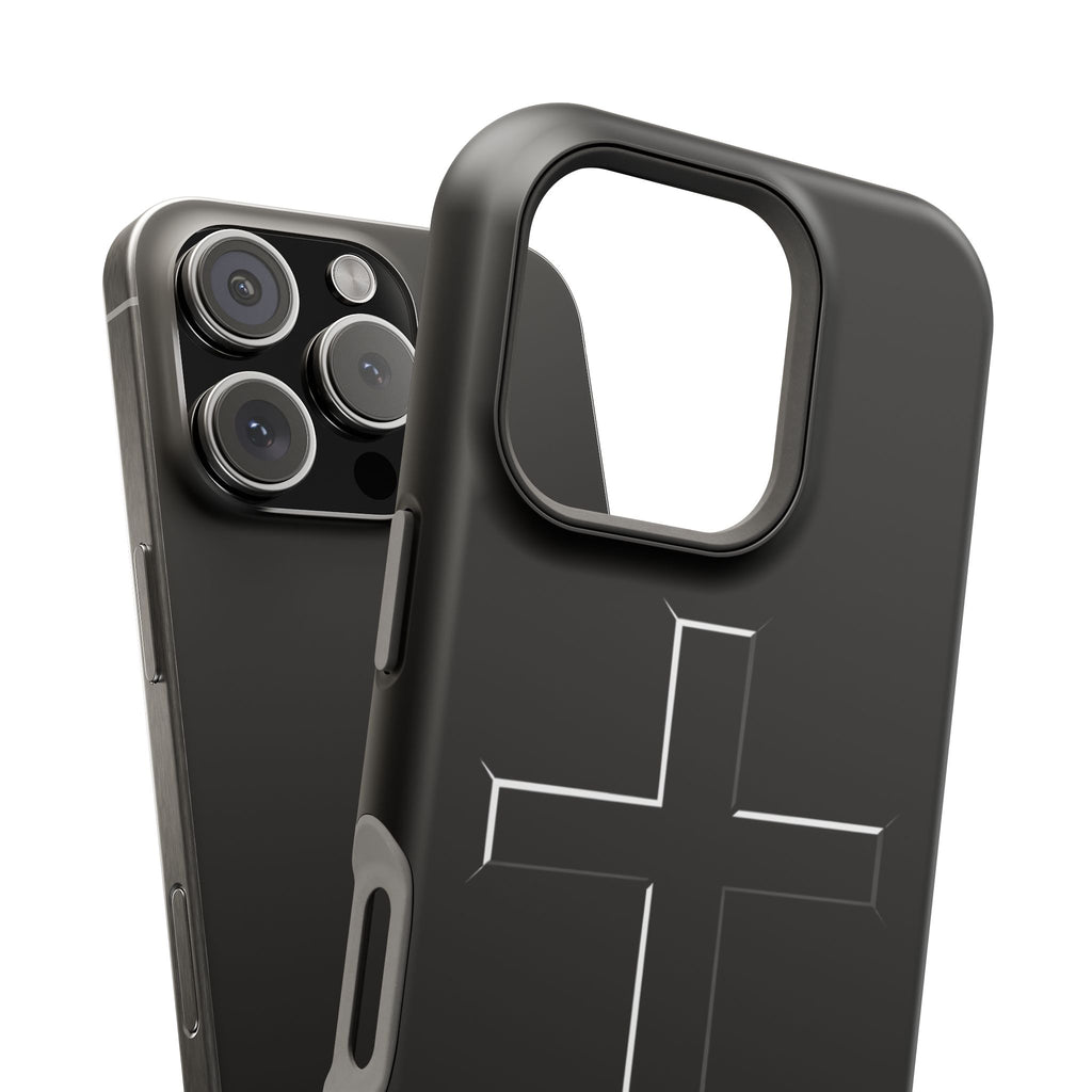 Cross Magnetic Impact-Resistant Cases