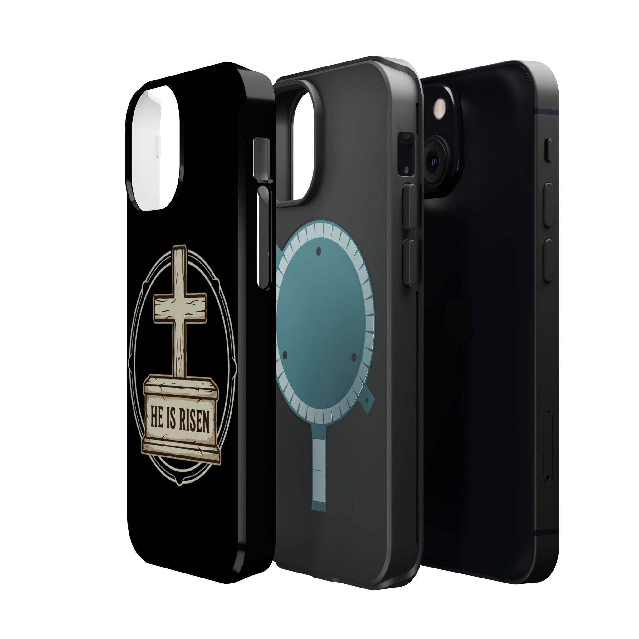 He is Risen Magnetic Impact-Resistant Cases