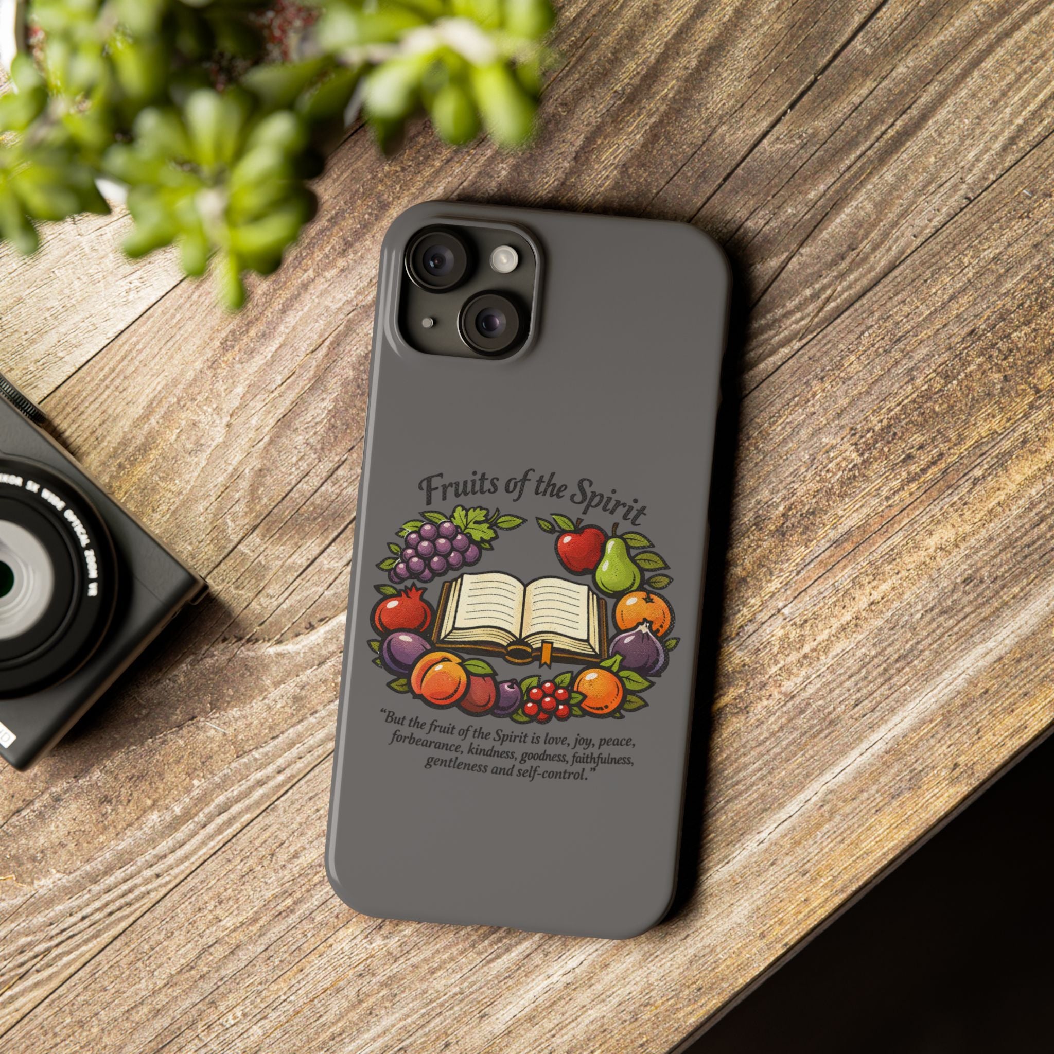 Fruits of the Spirit Slim Phone Cases