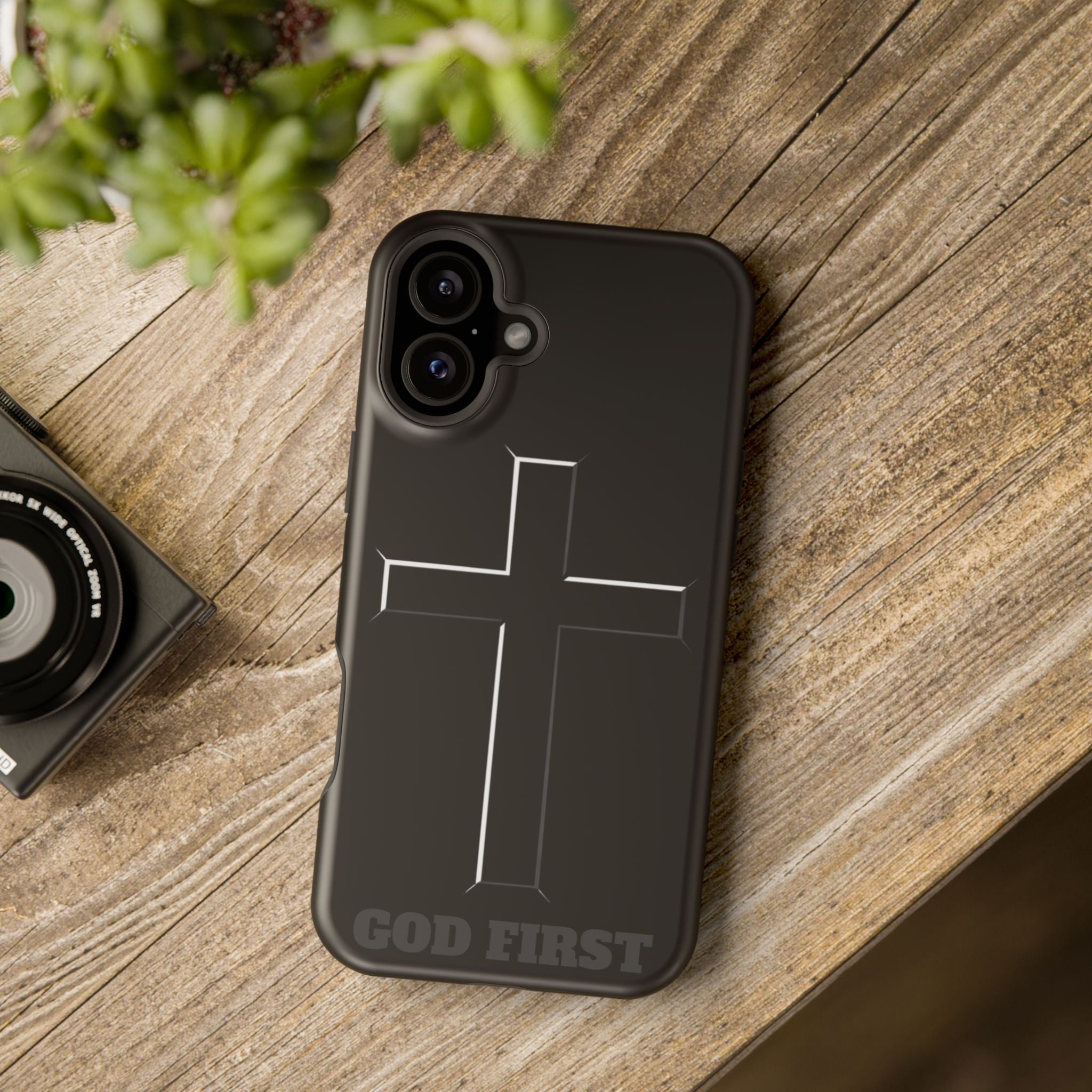 Cross Magnetic Impact-Resistant Cases