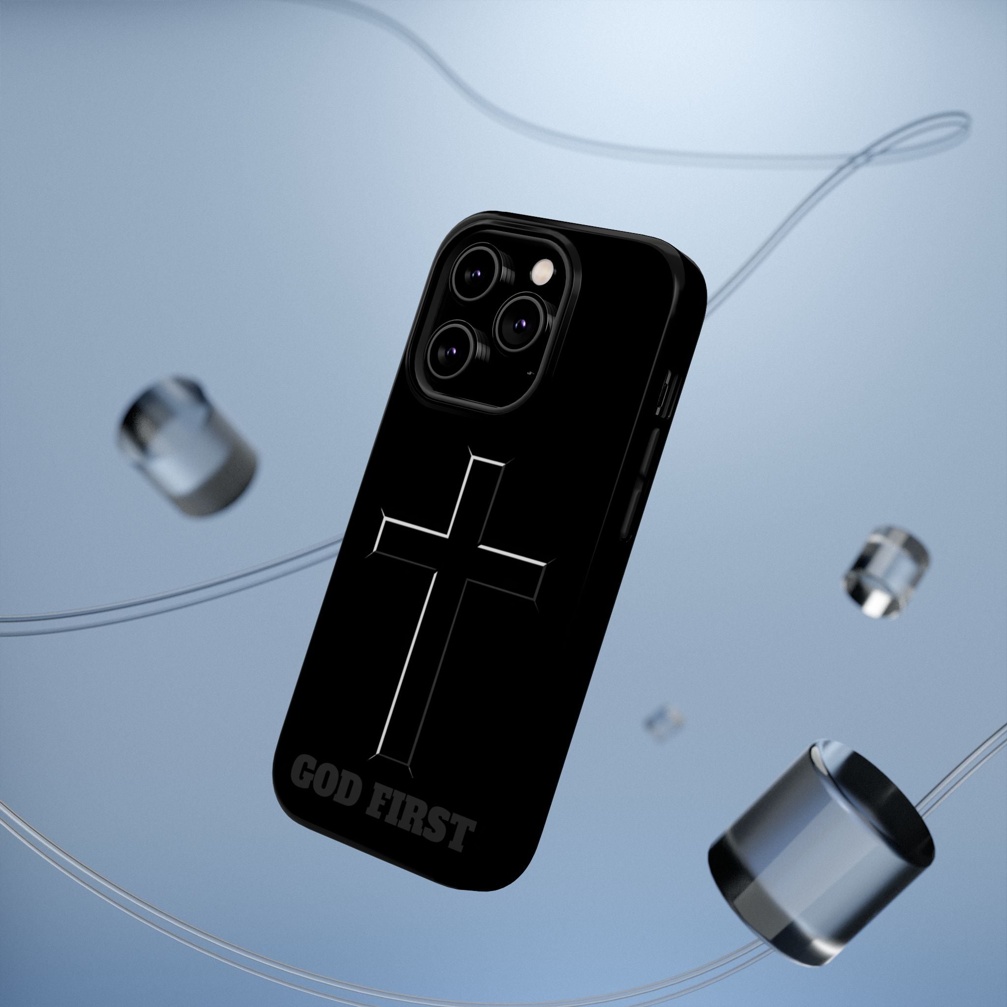 Cross Magnetic Impact-Resistant Cases