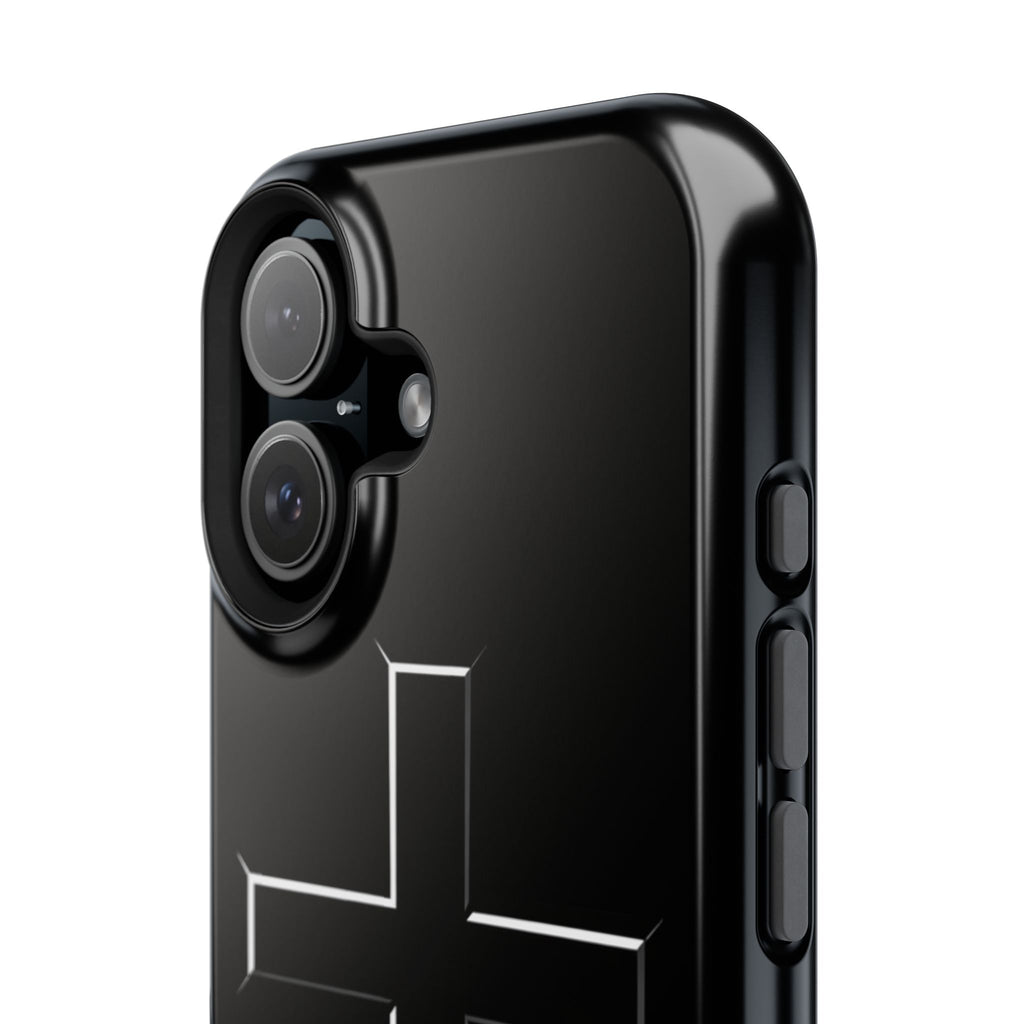 Cross Magnetic Impact-Resistant Cases