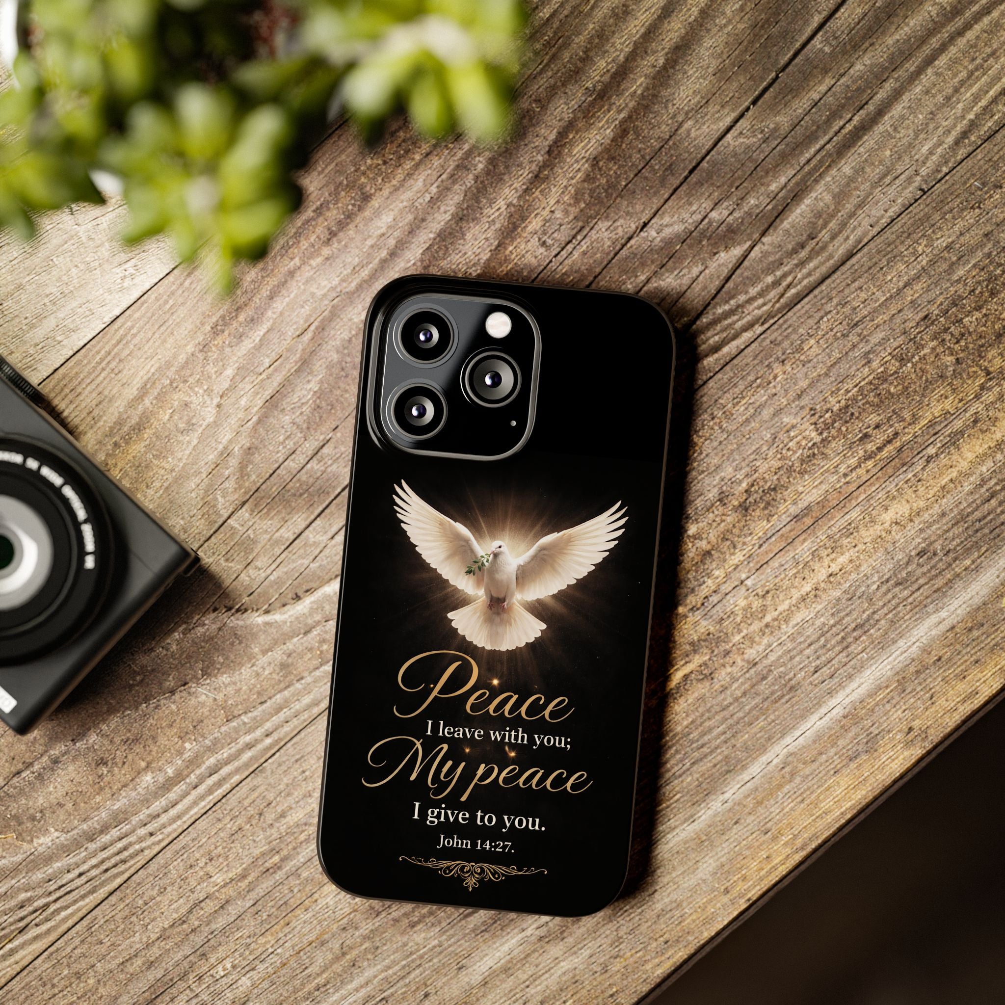 John 14:27 Slim Phone Cases