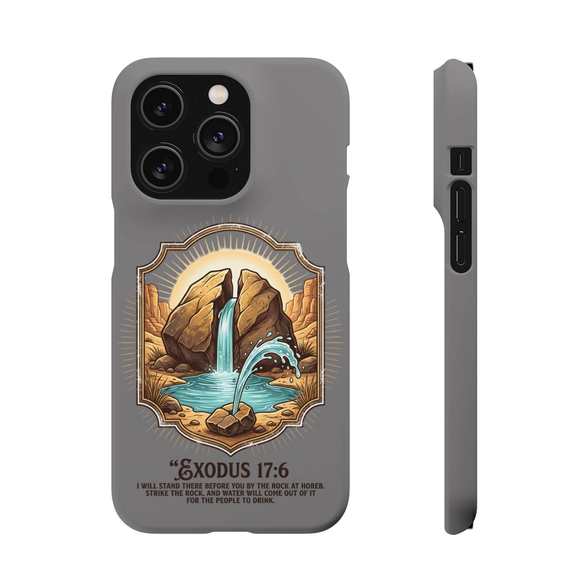 Exodus 17:6 Snap Cases