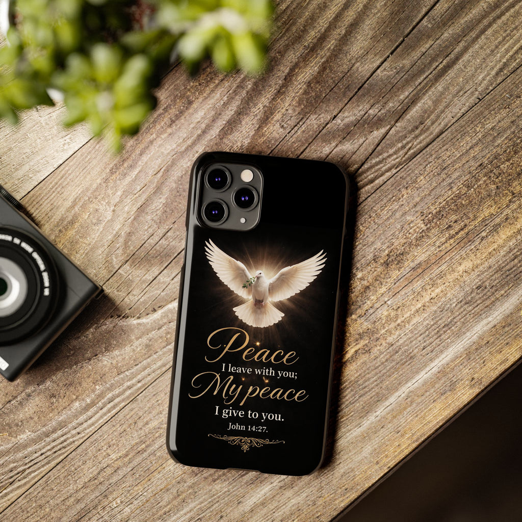 John 14:27 Slim Phone Cases