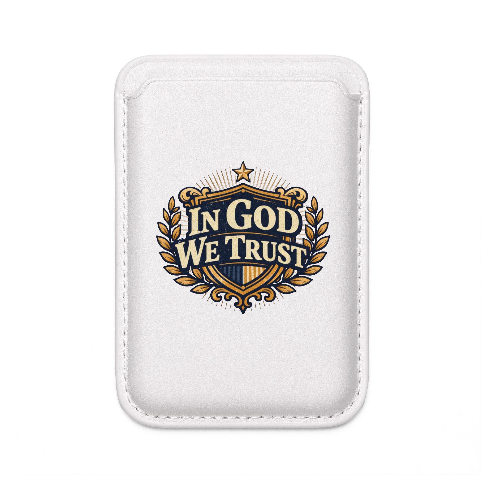 In God We Trust Vegan Wallet (Magsafe® Compatible)