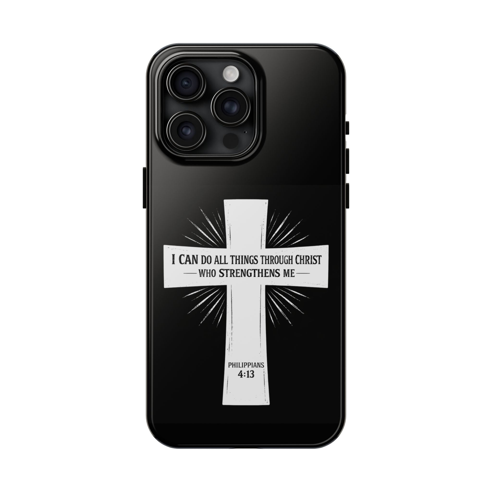 Philippians 4:13 Tough Phone Cases