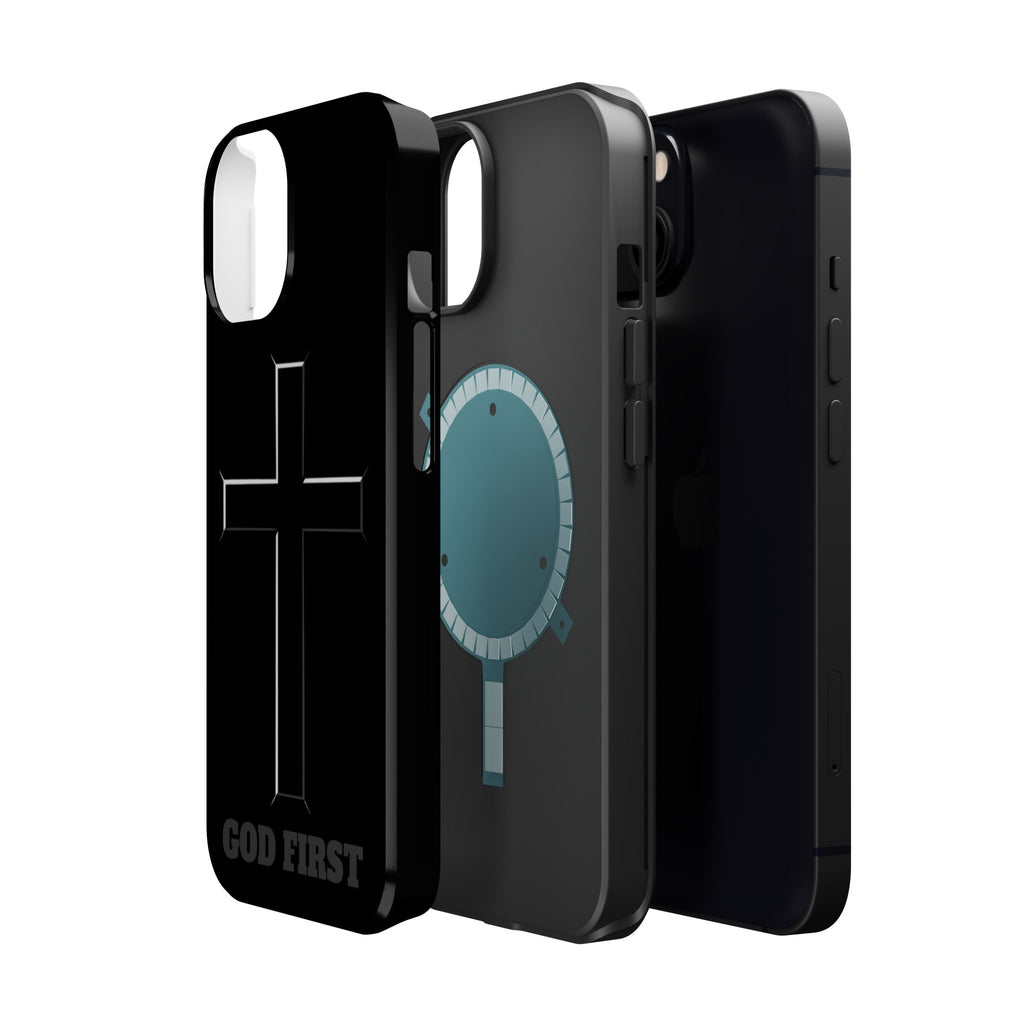 Cross Magnetic Impact-Resistant Cases