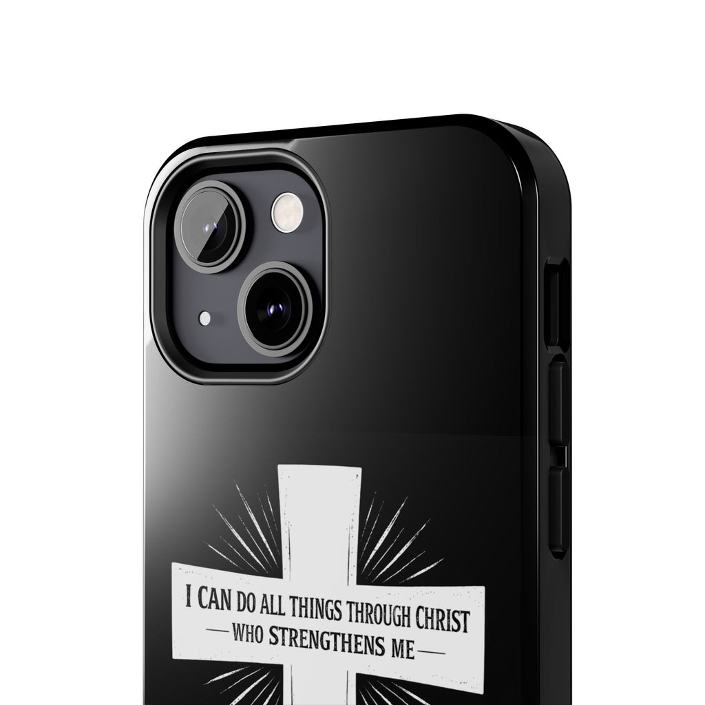 Philippians 4:13 Tough Phone Cases