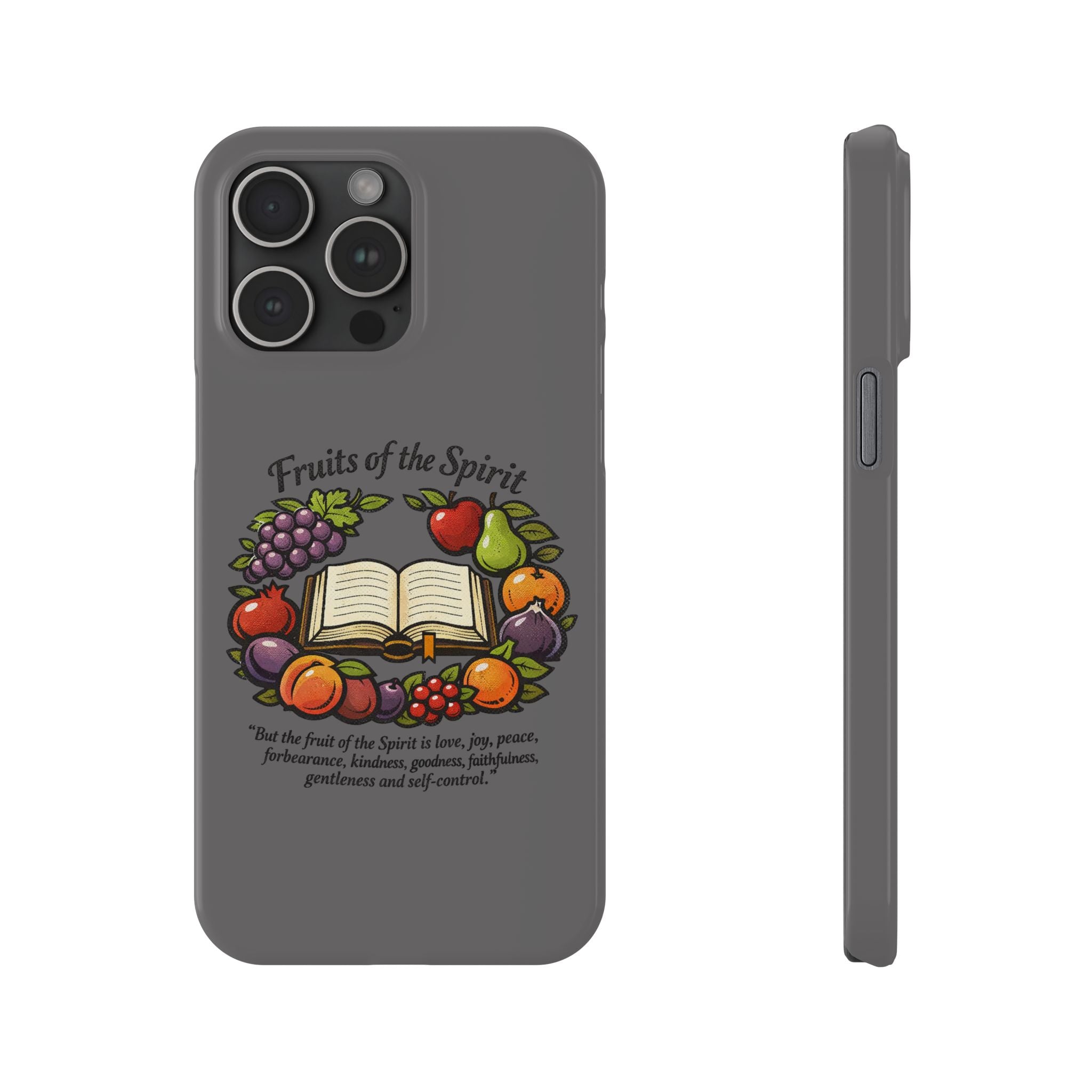 Fruits of the Spirit Slim Phone Cases