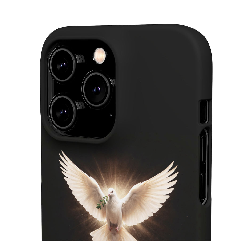 Dove with John 14:27 with Snap Cases