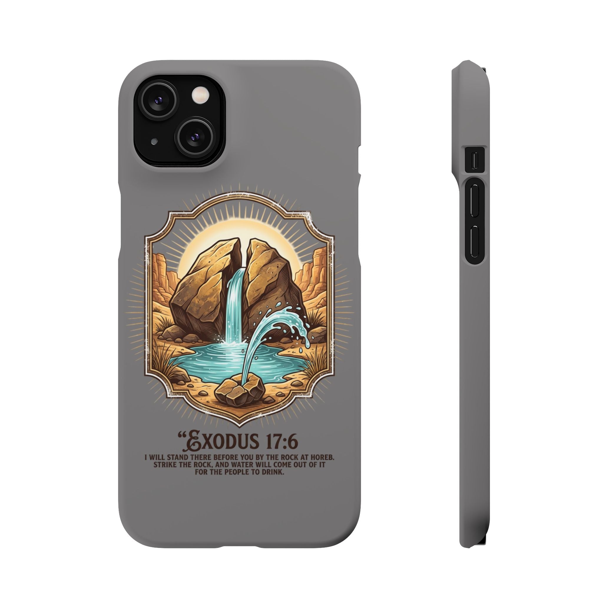 Exodus 17:6 Snap Cases