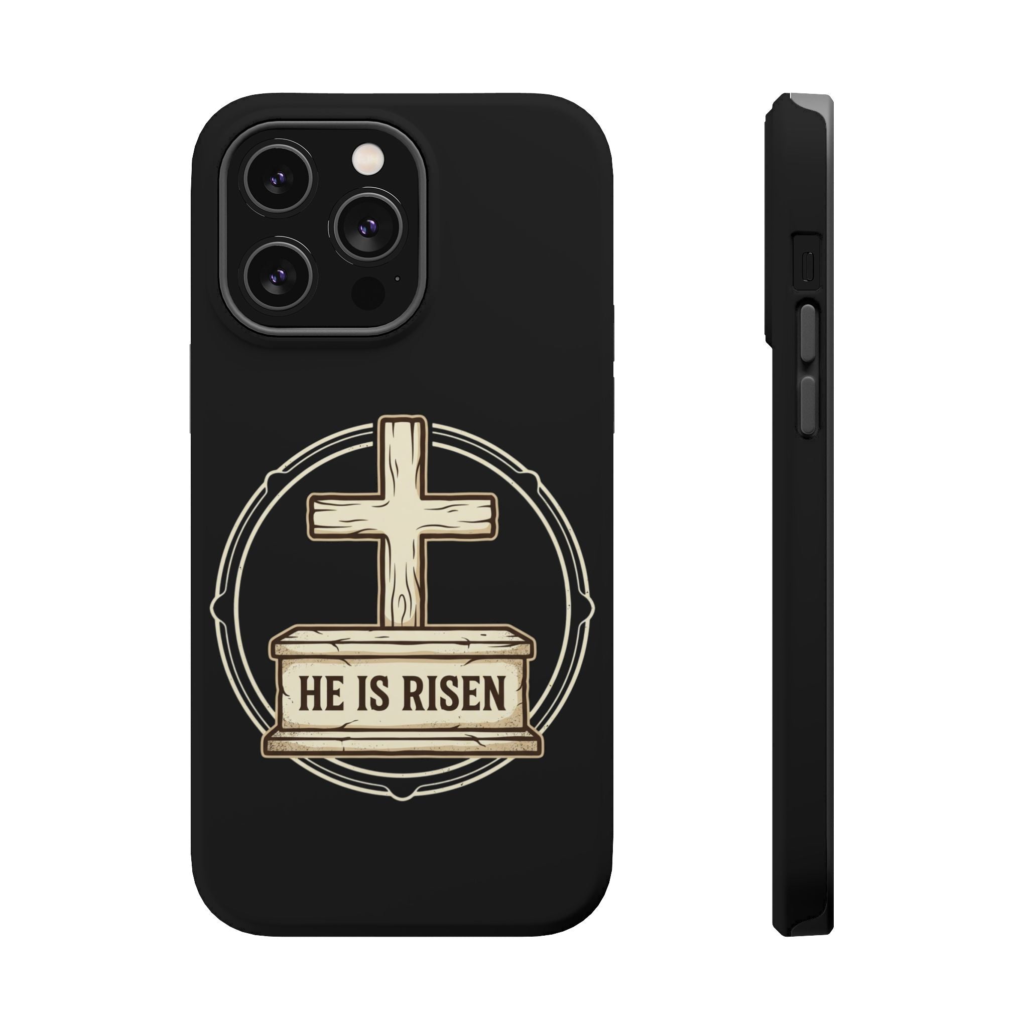 He is Risen Magnetic Impact-Resistant Cases