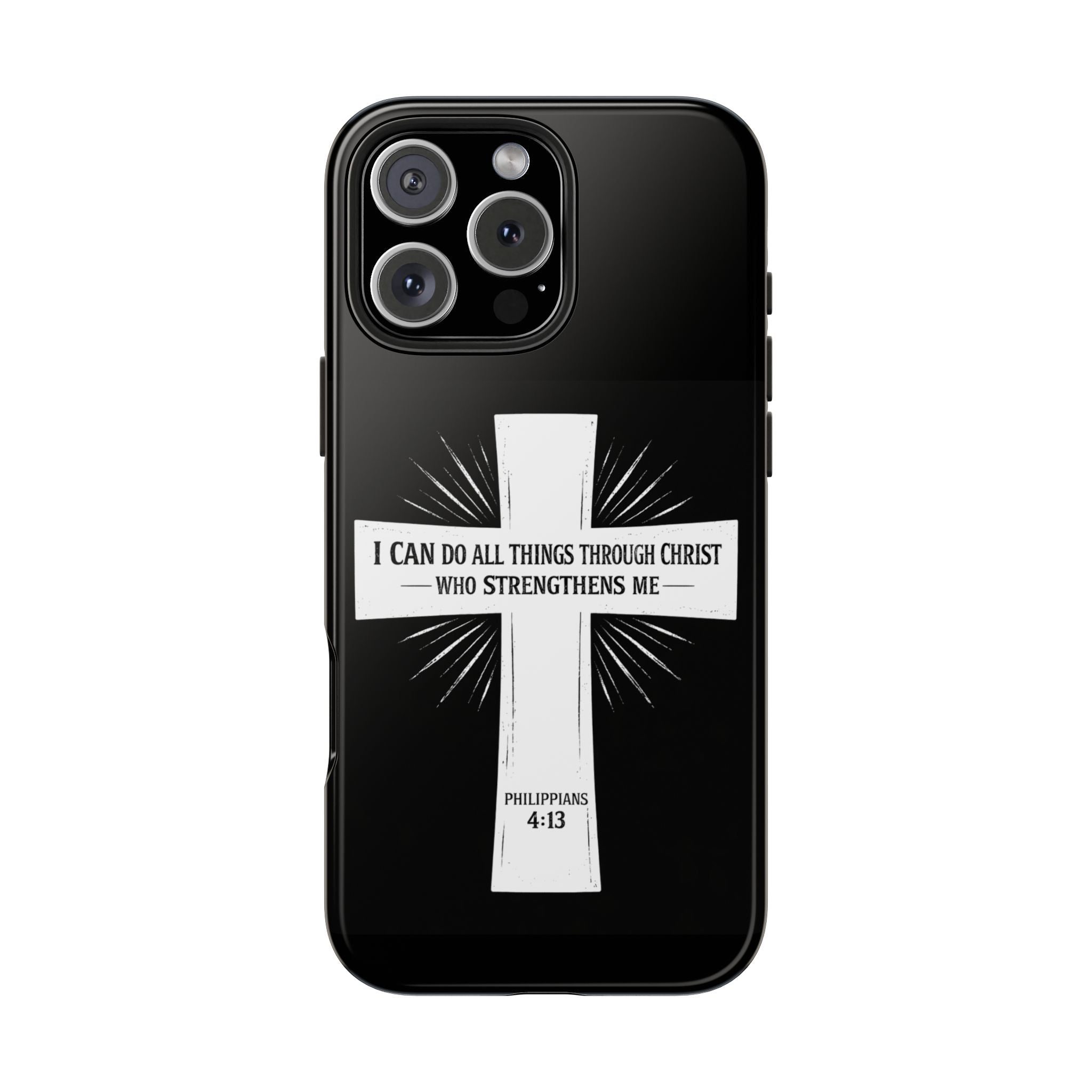 Philippians 4:13 Tough Phone Cases