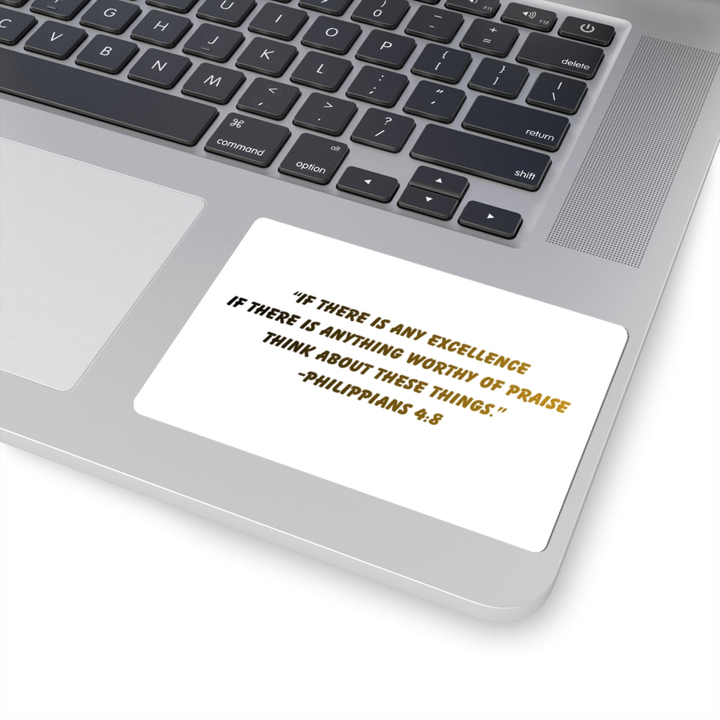Philippians 4:8 Sticker