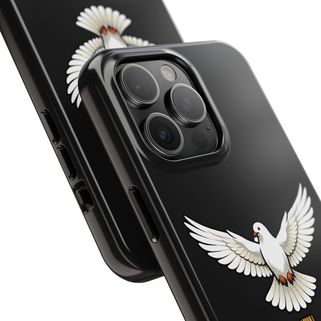 Dove and Cross Tough Phone Cases