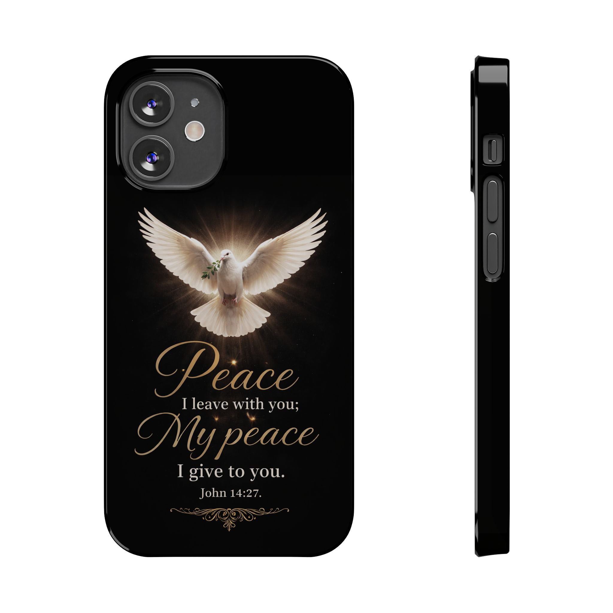 John 14:27 Slim Phone Cases
