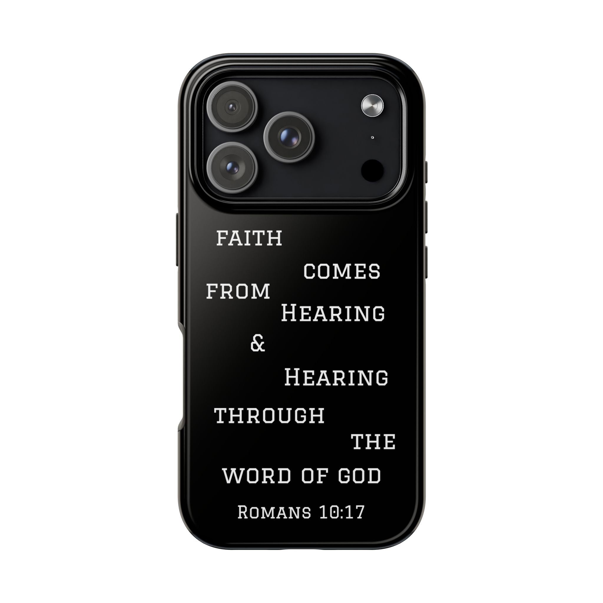 Romans 10:17 phone case
